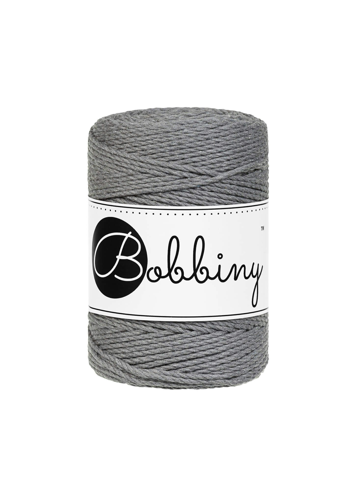 Bobbiny 3ply Macrame Rope Baby 1,5 mm - trippeltvinnat makramégarn
