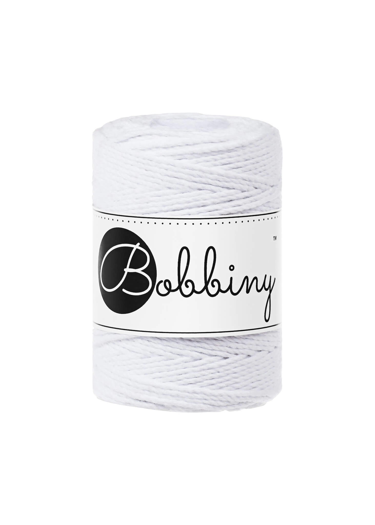 Bobbiny 3ply Macrame Rope Baby 1,5 mm - trippeltvinnat makramégarn