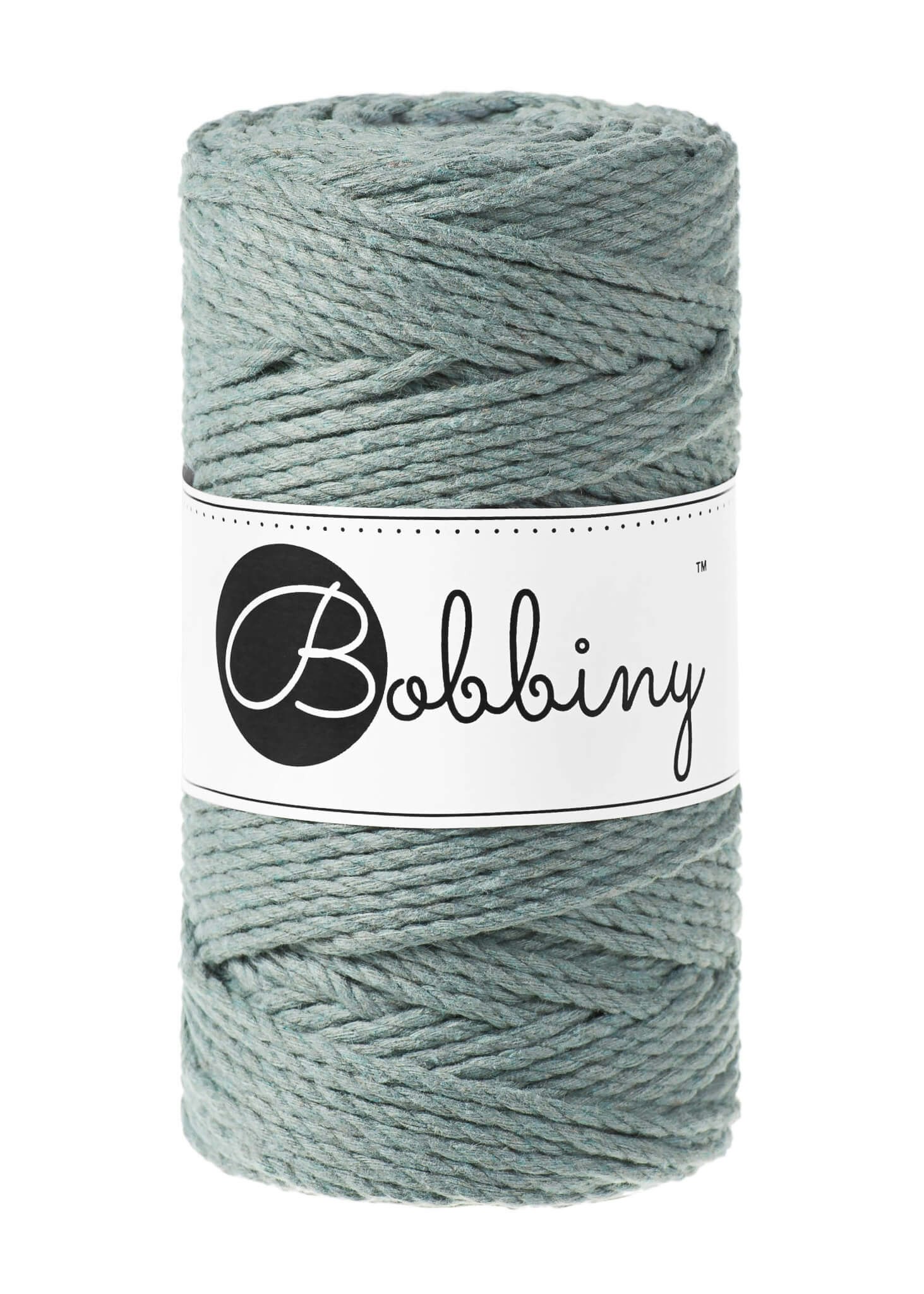 Bobbiny 3ply Macrame Rope Regular 3 mm - trippeltvinnat makramégarn
