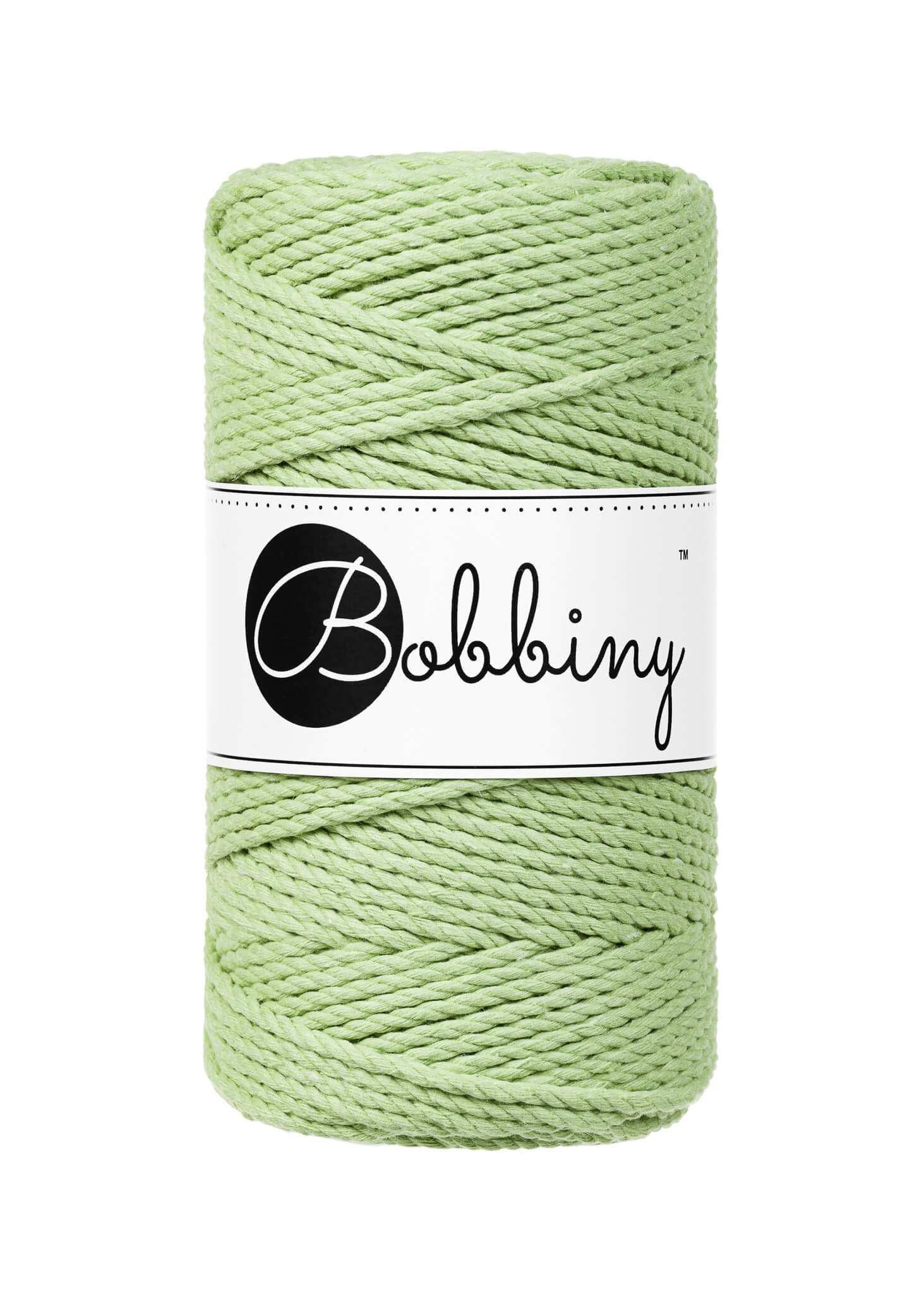 Bobbiny 3ply Macrame Rope Regular 3 mm - trippeltvinnat makramégarn