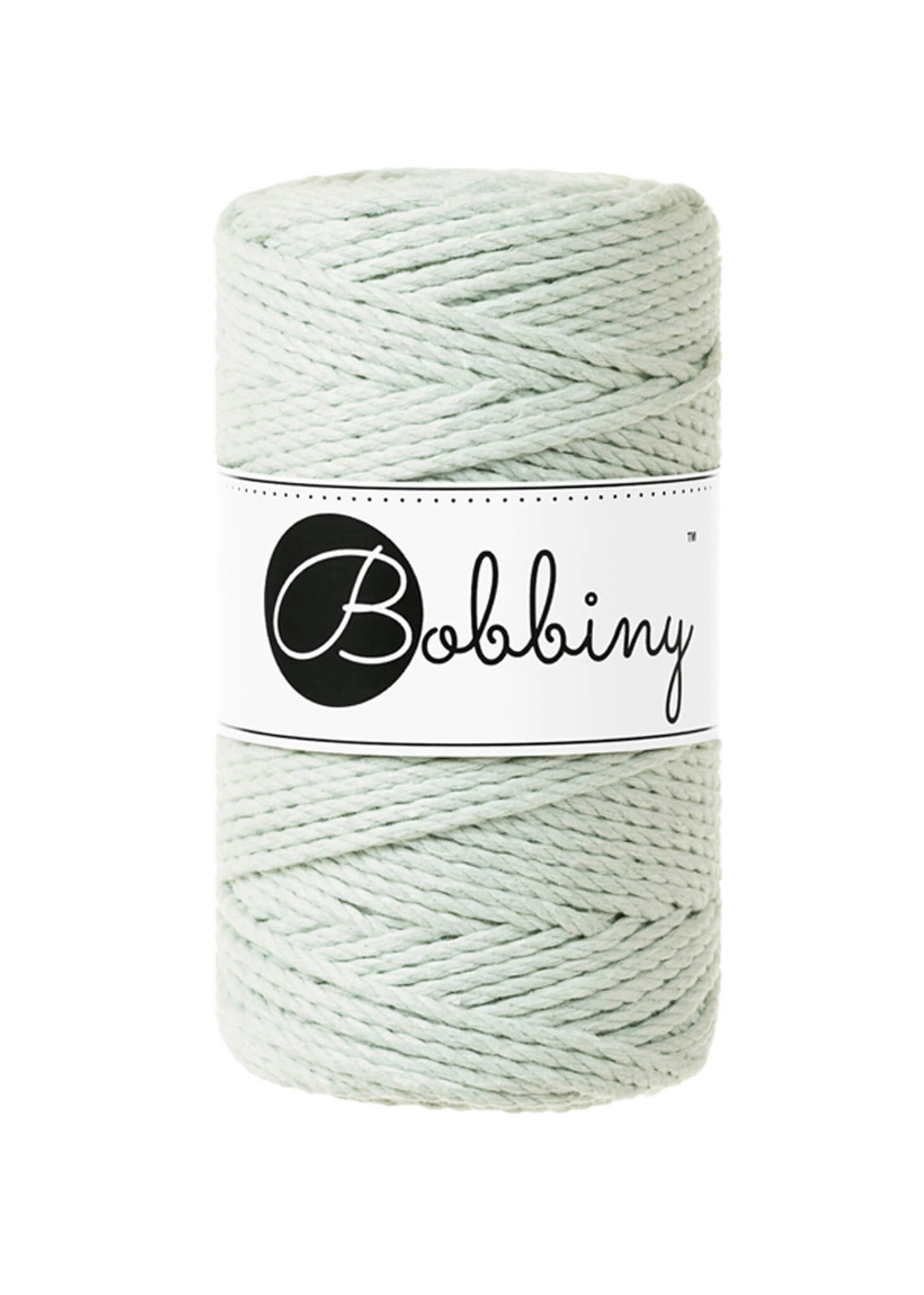 Bobbiny 3ply Macrame Rope Regular 3 mm - trippeltvinnat makramégarn