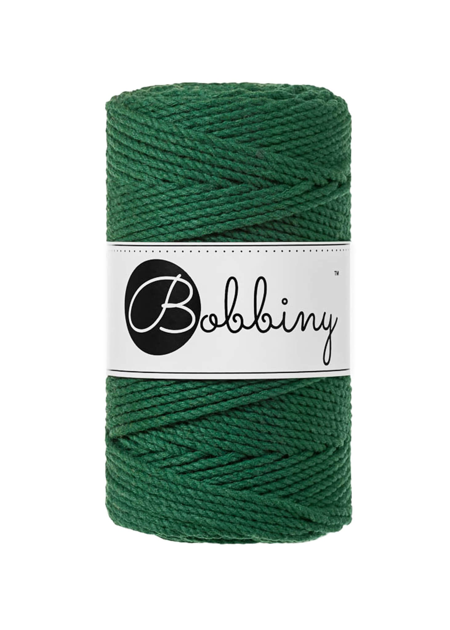 Bobbiny 3ply Macrame Rope Regular 3 mm - trippeltvinnat makramégarn
