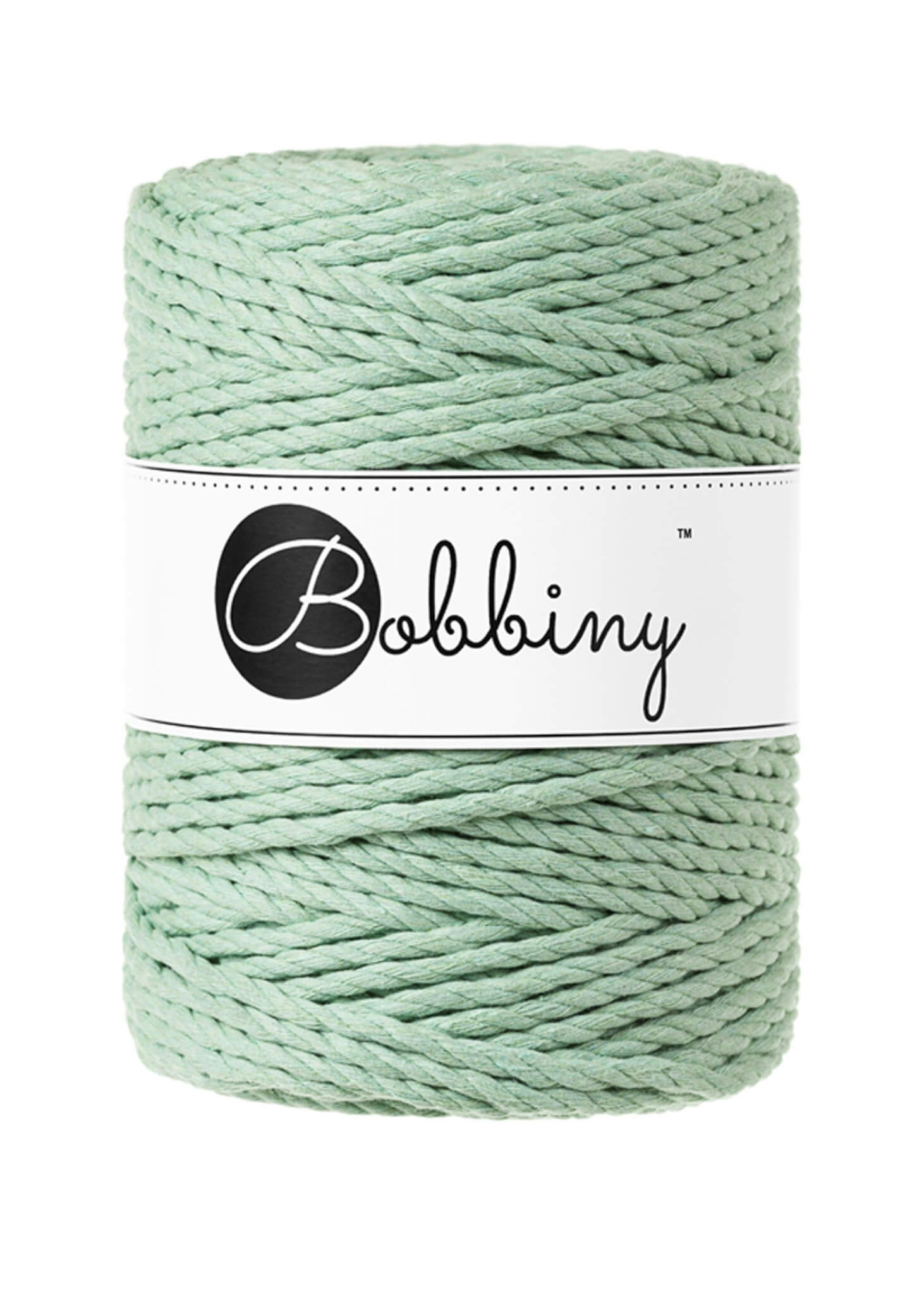 Bobbiny 3ply Macrame Rope XXL 5 mm - trippeltvinnat makramégarn