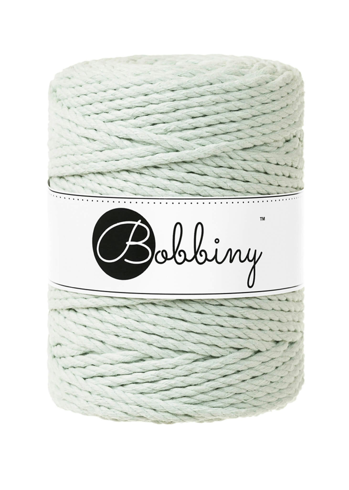 Bobbiny 3ply Macrame Rope XXL 5 mm - trippeltvinnat makramégarn
