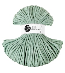 Bobbiny Braided Cord Premium 5 mm - flätat bomullsgarn