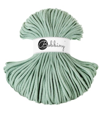 Bobbiny Braided Cord Premium 5 mm - flätat bomullsgarn