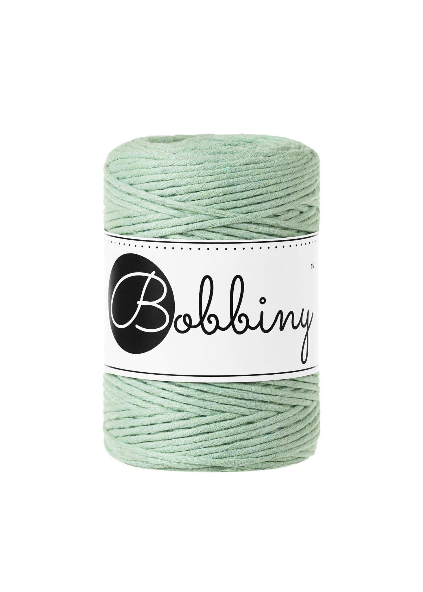 Bobbiny Single Twist Macrame Cord Baby 1.5 mm - enkeltvinnat makramégarn
