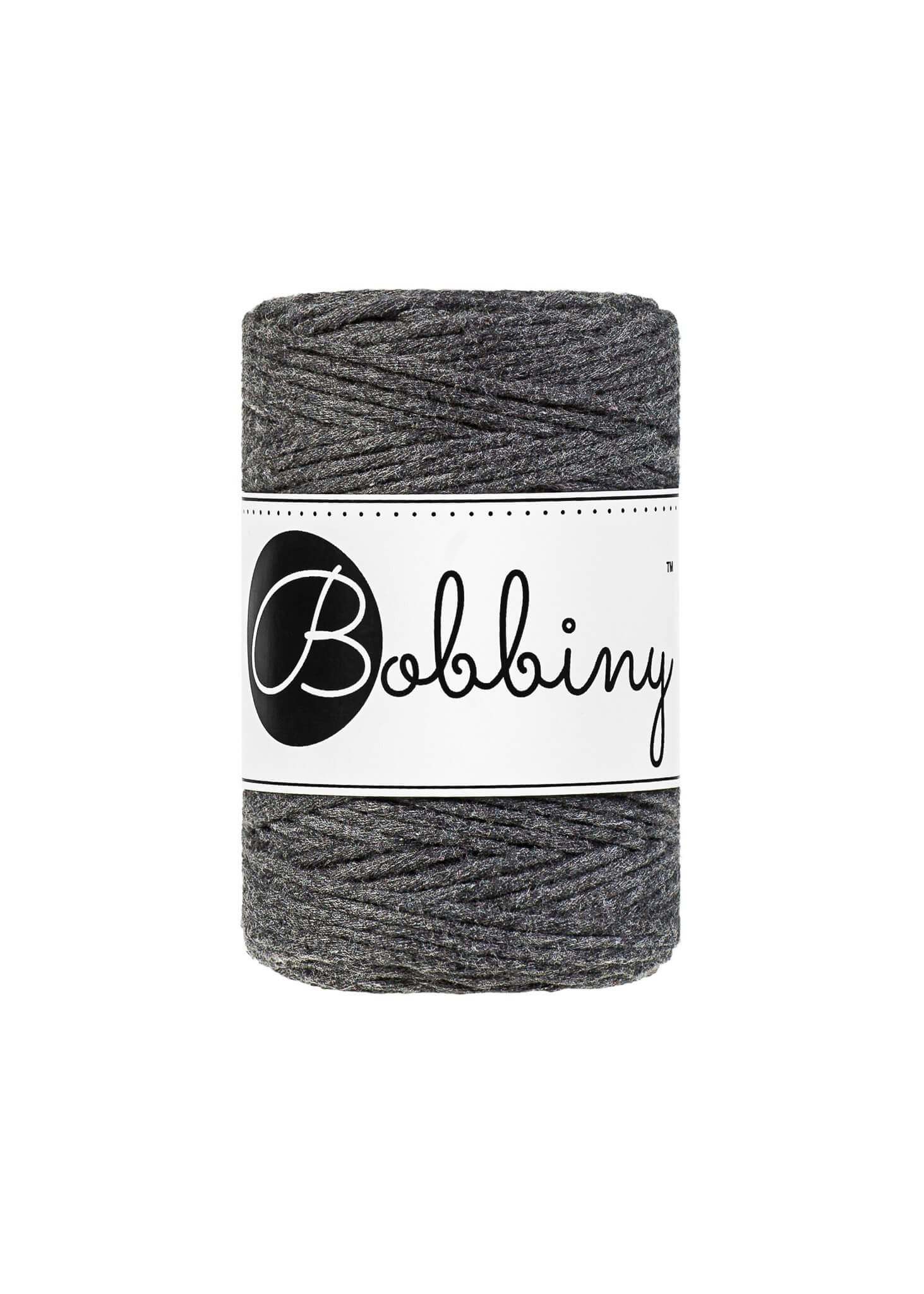 Bobbiny Single Twist Macrame Cord Baby 1.5 mm - enkeltvinnat makramégarn