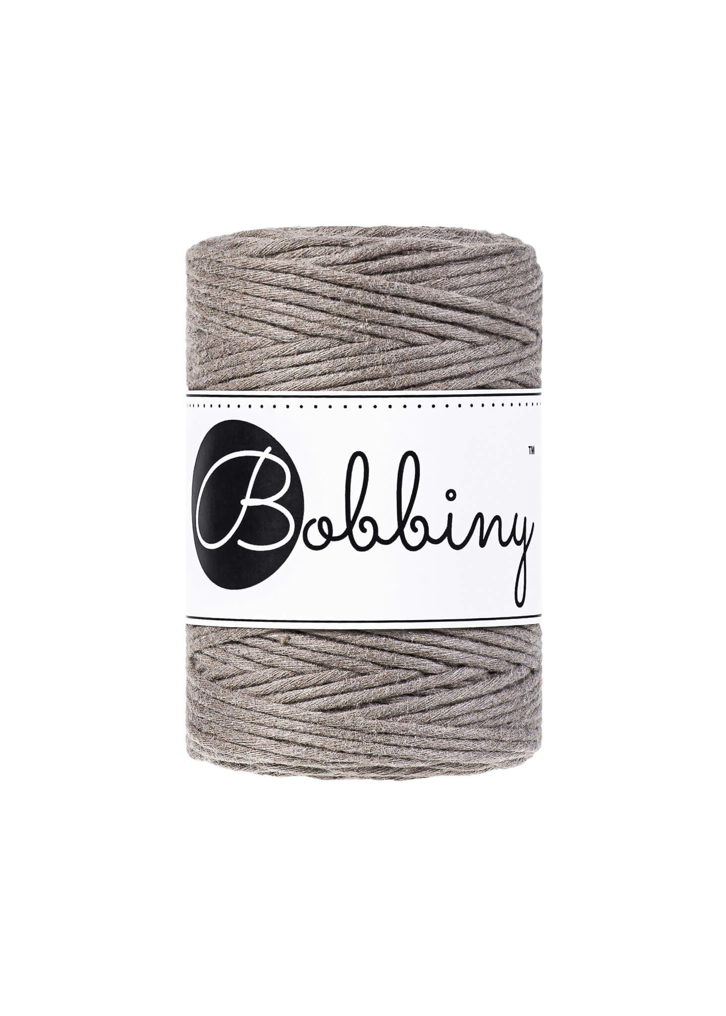 Bobbiny Single Twist Macrame Cord Baby 1.5 mm - enkeltvinnat makramégarn