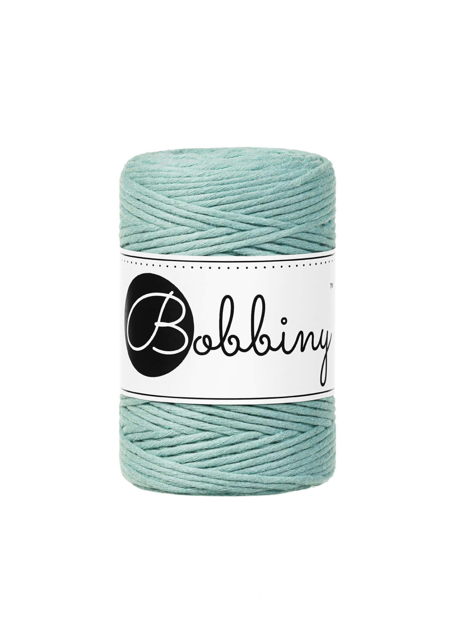Bobbiny Single Twist Macrame Cord Baby 1.5 mm - enkeltvinnat makramégarn