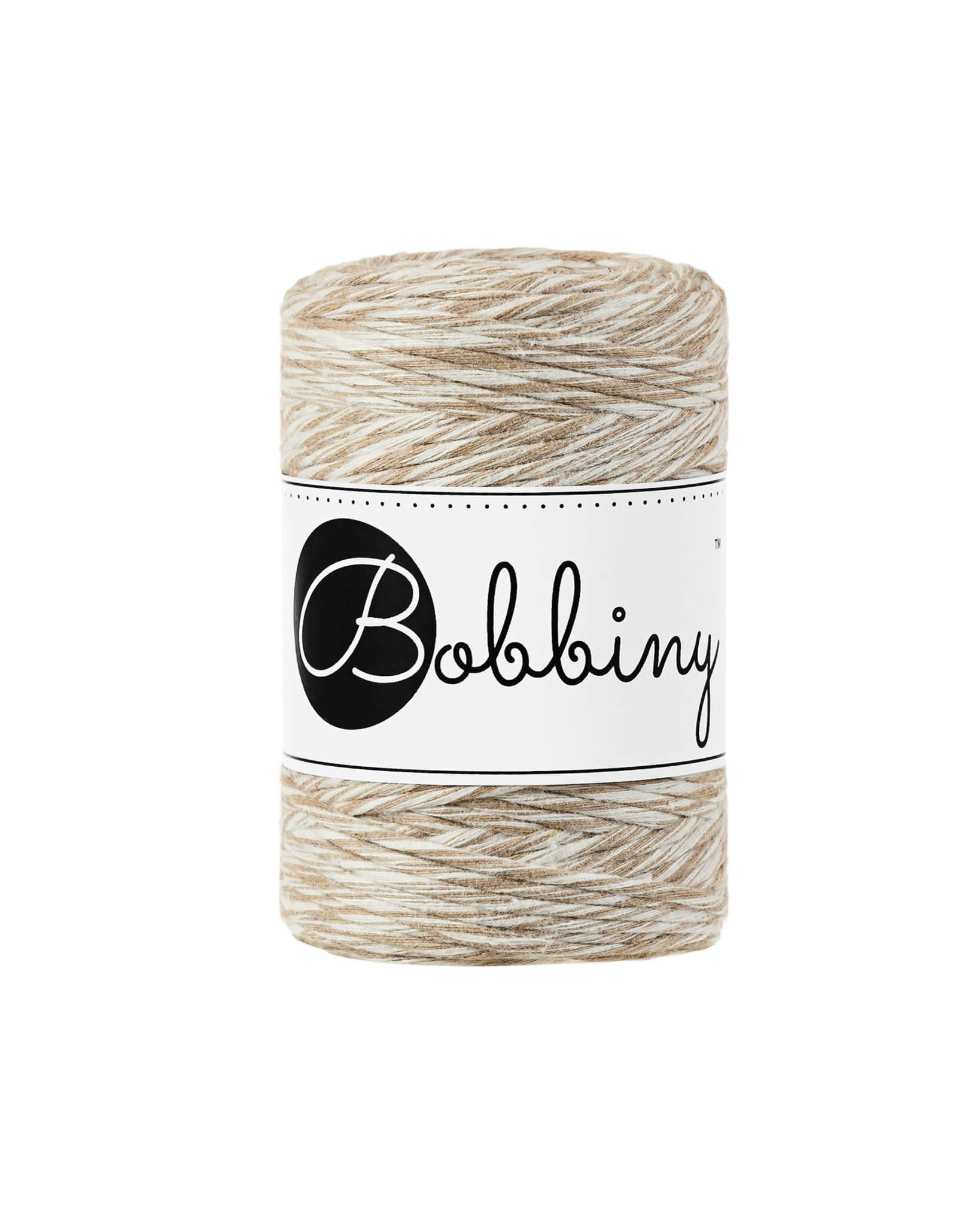 Bobbiny Single Twist Macrame Cord Baby 1.5 mm - enkeltvinnat makramégarn