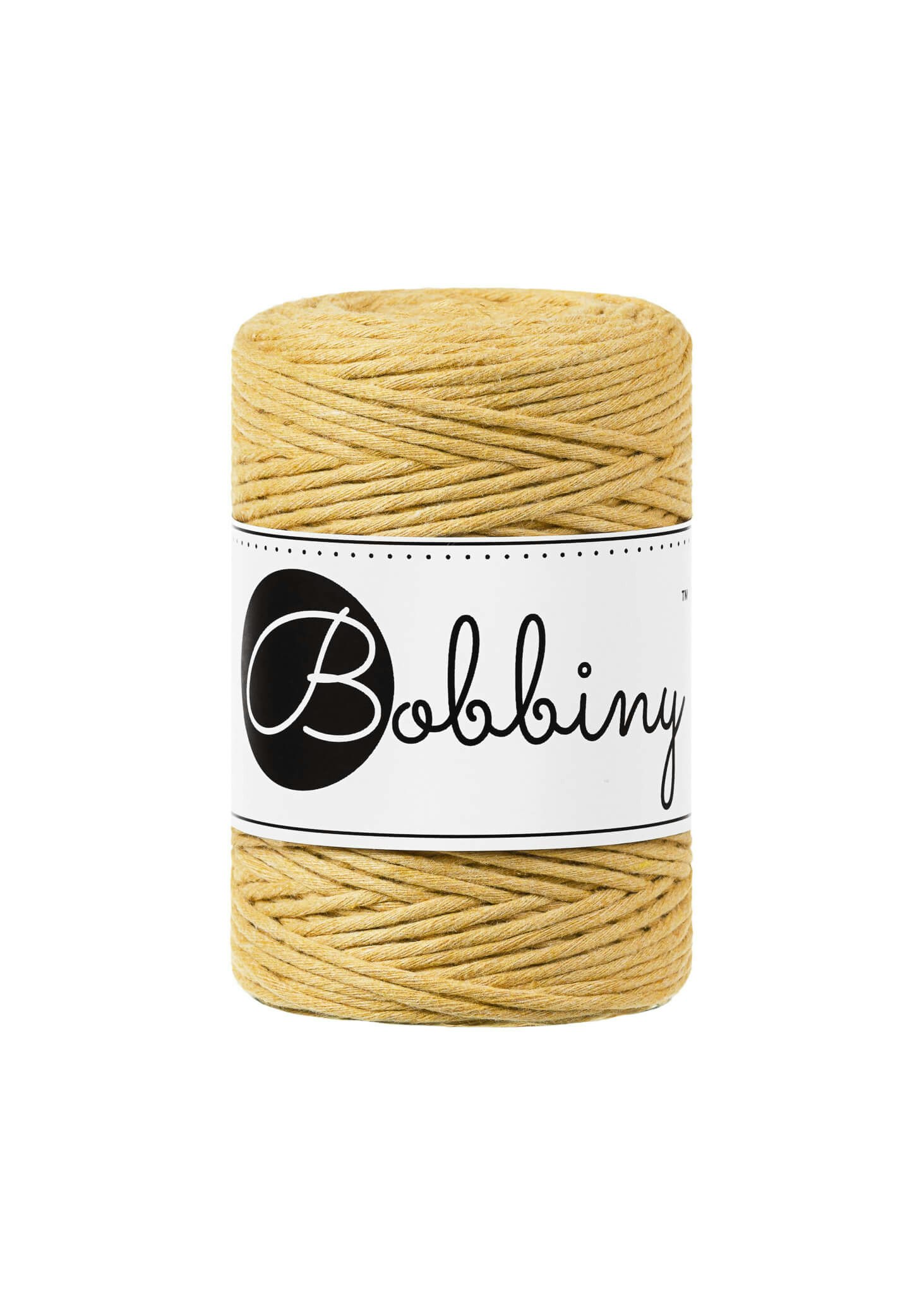 Bobbiny Single Twist Macrame Cord Baby 1.5 mm - enkeltvinnat makramégarn