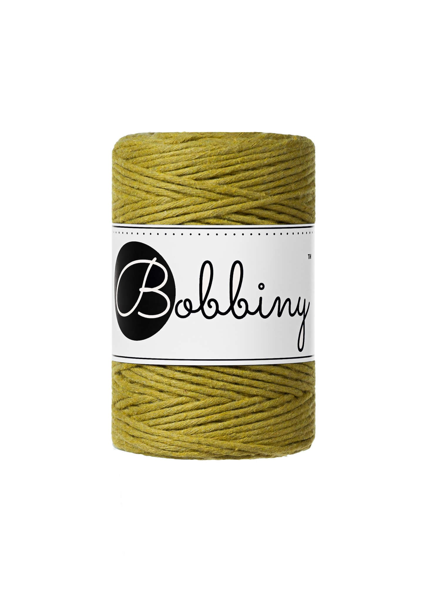 Bobbiny Single Twist Macrame Cord Baby 1.5 mm - enkeltvinnat makramégarn