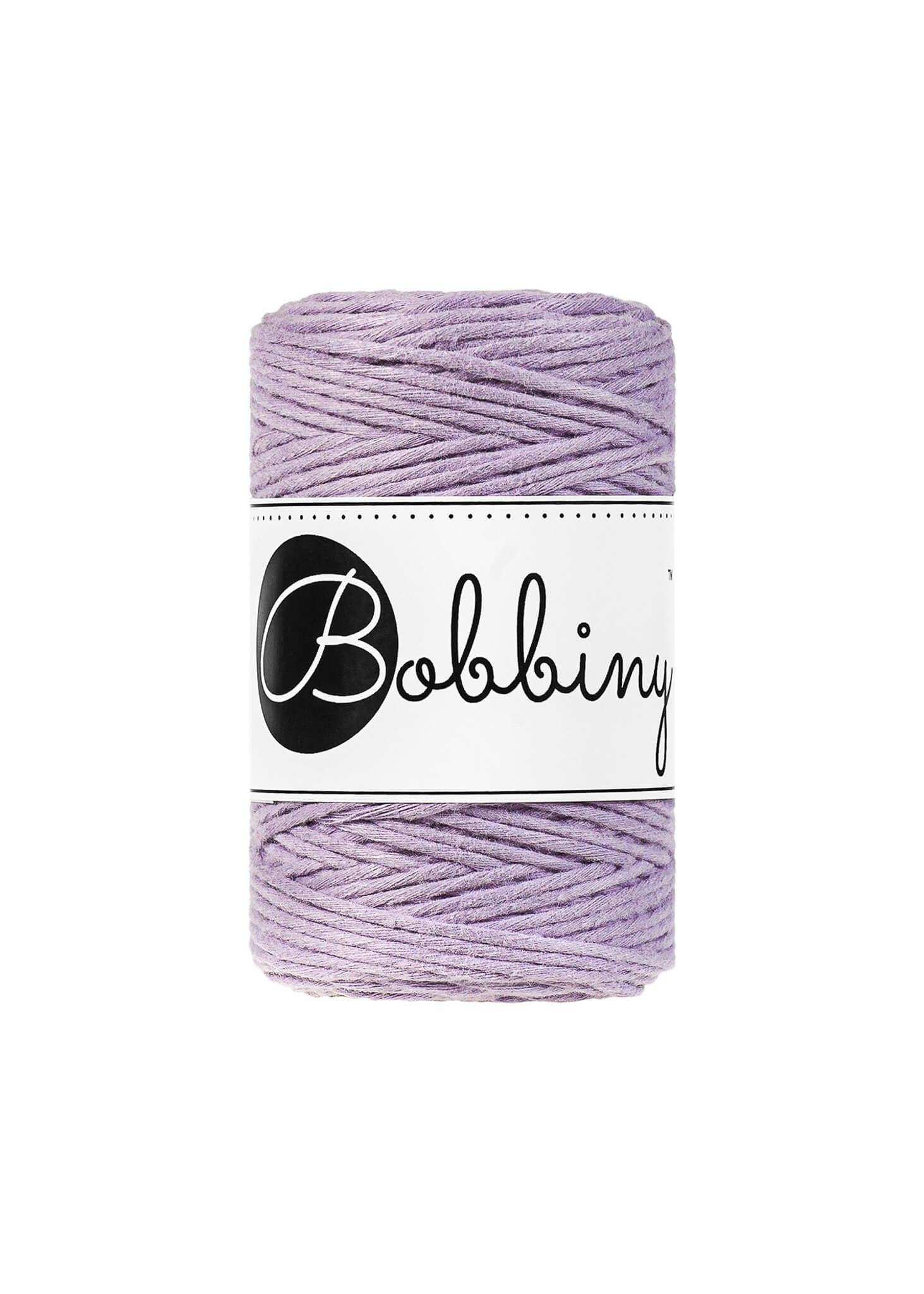 Bobbiny Single Twist Macrame Cord Baby 1.5 mm - enkeltvinnat makramégarn