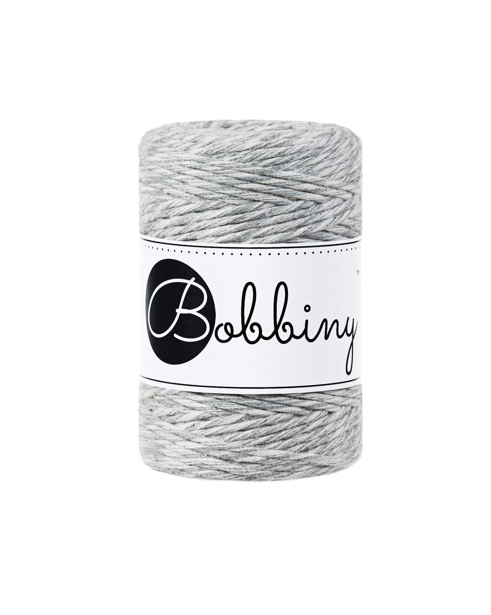 Bobbiny Single Twist Macrame Cord Baby 1.5 mm - enkeltvinnat makramégarn