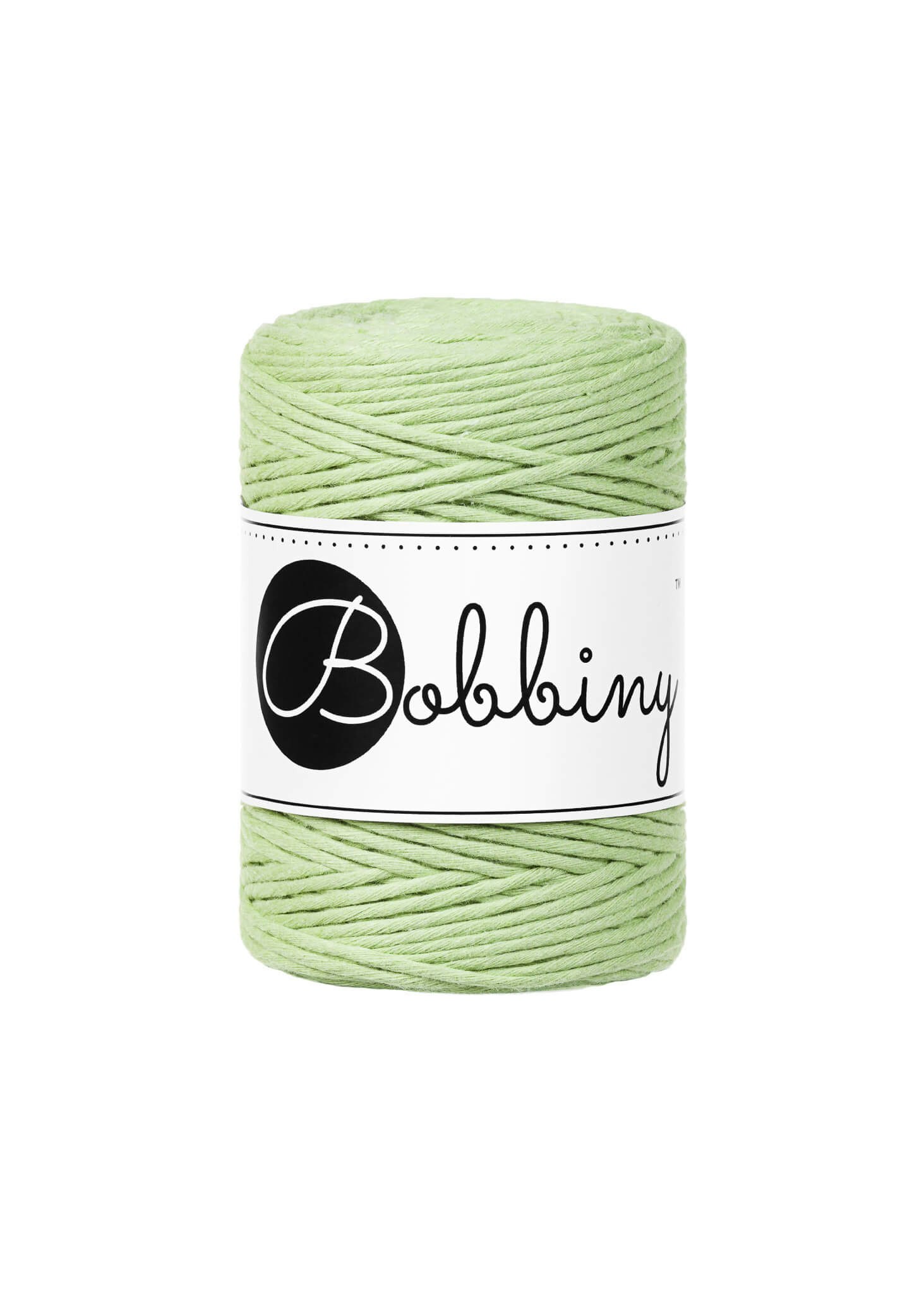 Bobbiny Single Twist Macrame Cord Baby 1.5 mm - enkeltvinnat makramégarn