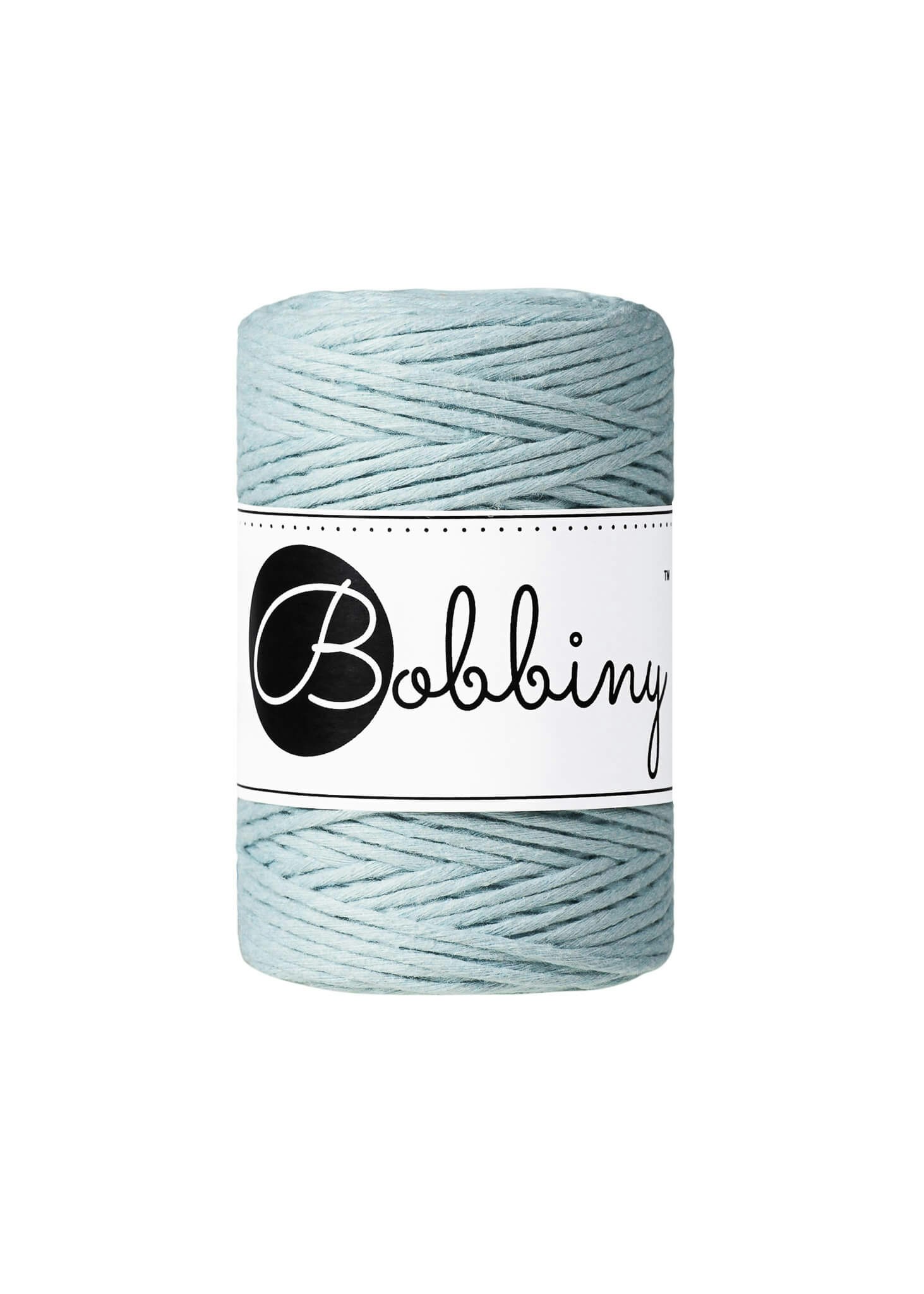 Bobbiny Single Twist Macrame Cord Baby 1.5 mm - enkeltvinnat makramégarn