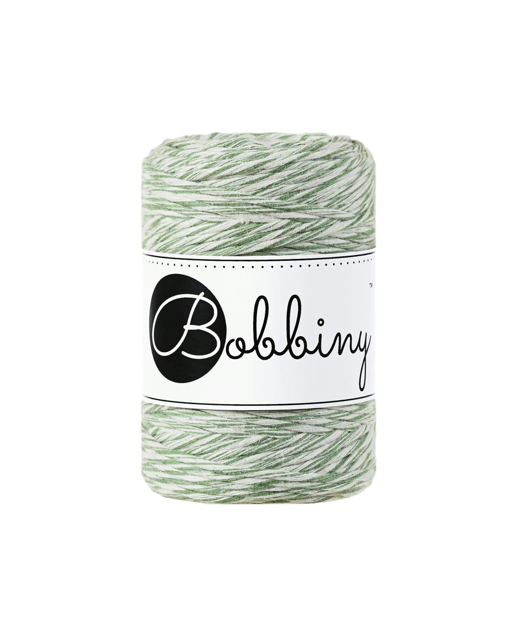 Bobbiny Single Twist Macrame Cord Baby 1.5 mm - enkeltvinnat makramégarn