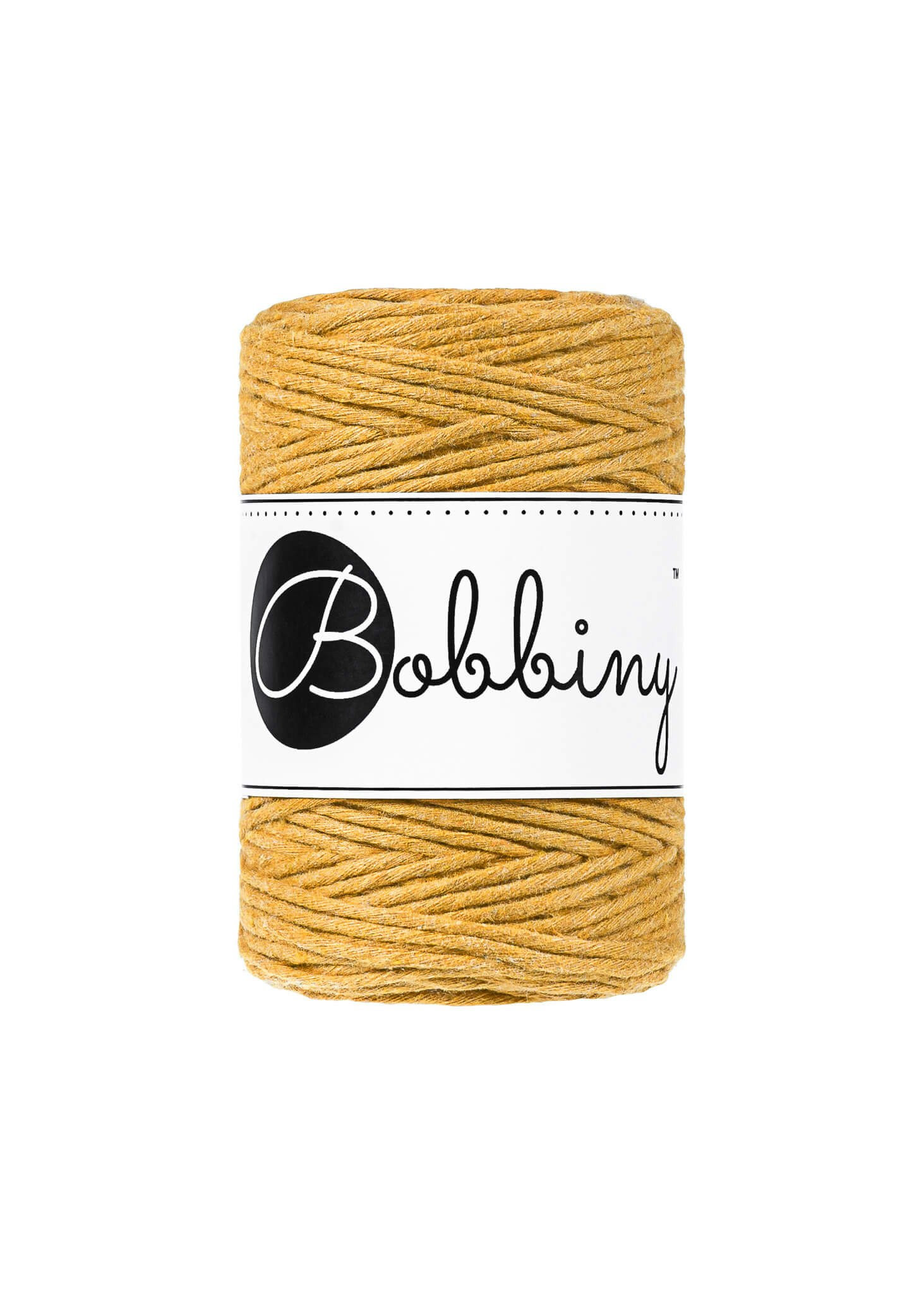 Bobbiny Single Twist Macrame Cord Baby 1.5 mm - enkeltvinnat makramégarn