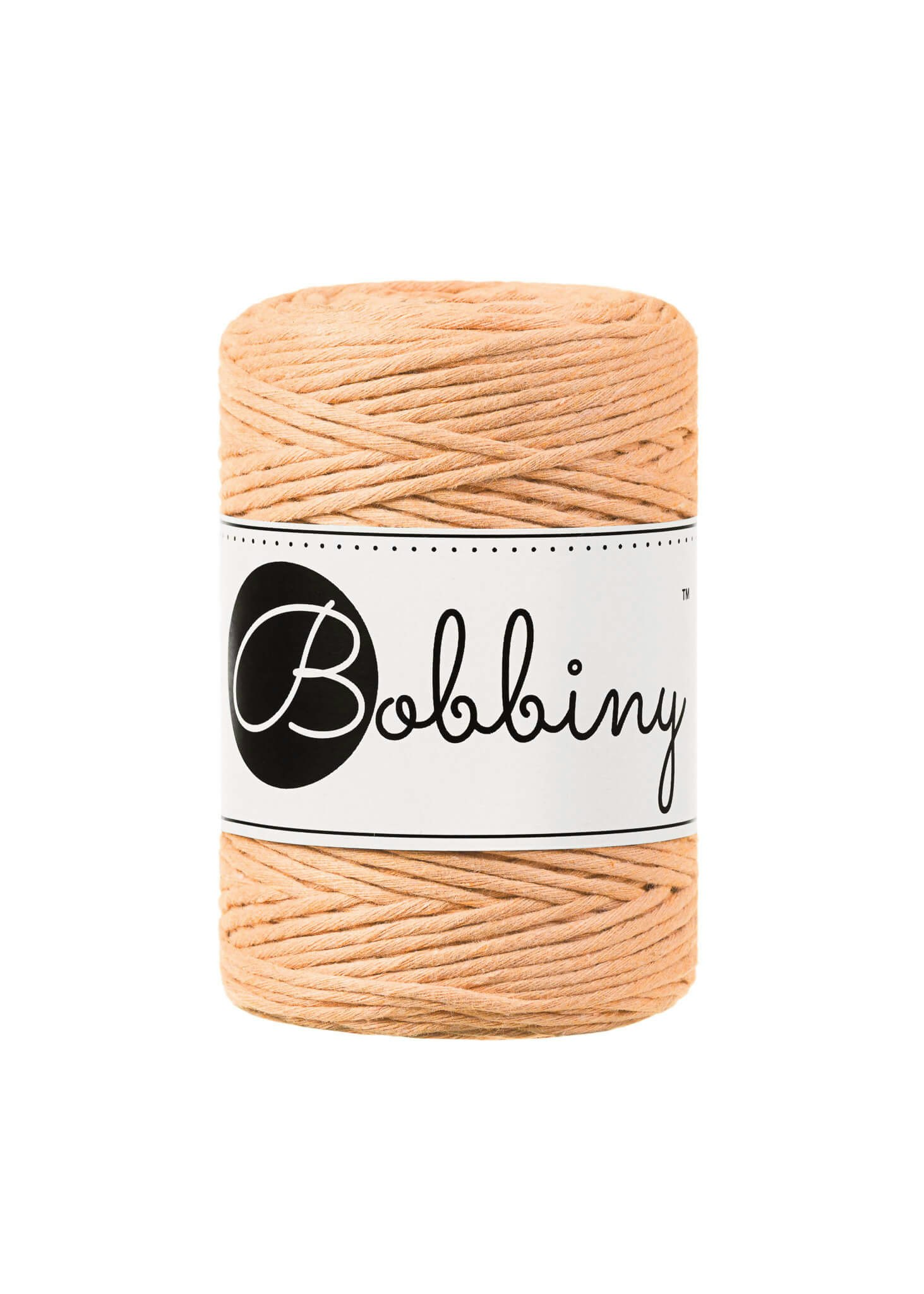 Bobbiny Single Twist Macrame Cord Baby 1.5 mm - enkeltvinnat makramégarn