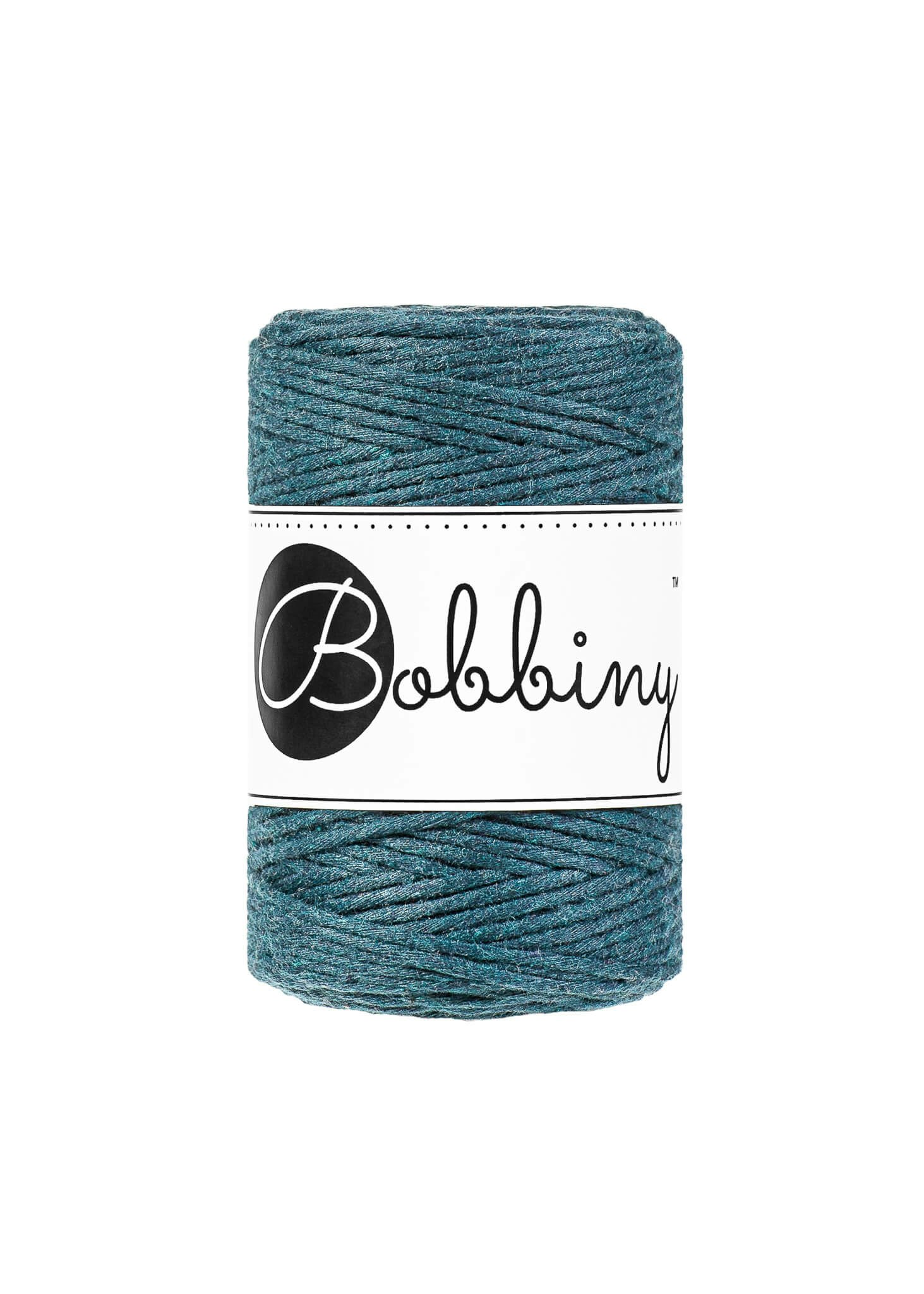 Bobbiny Single Twist Macrame Cord Baby 1.5 mm - enkeltvinnat makramégarn