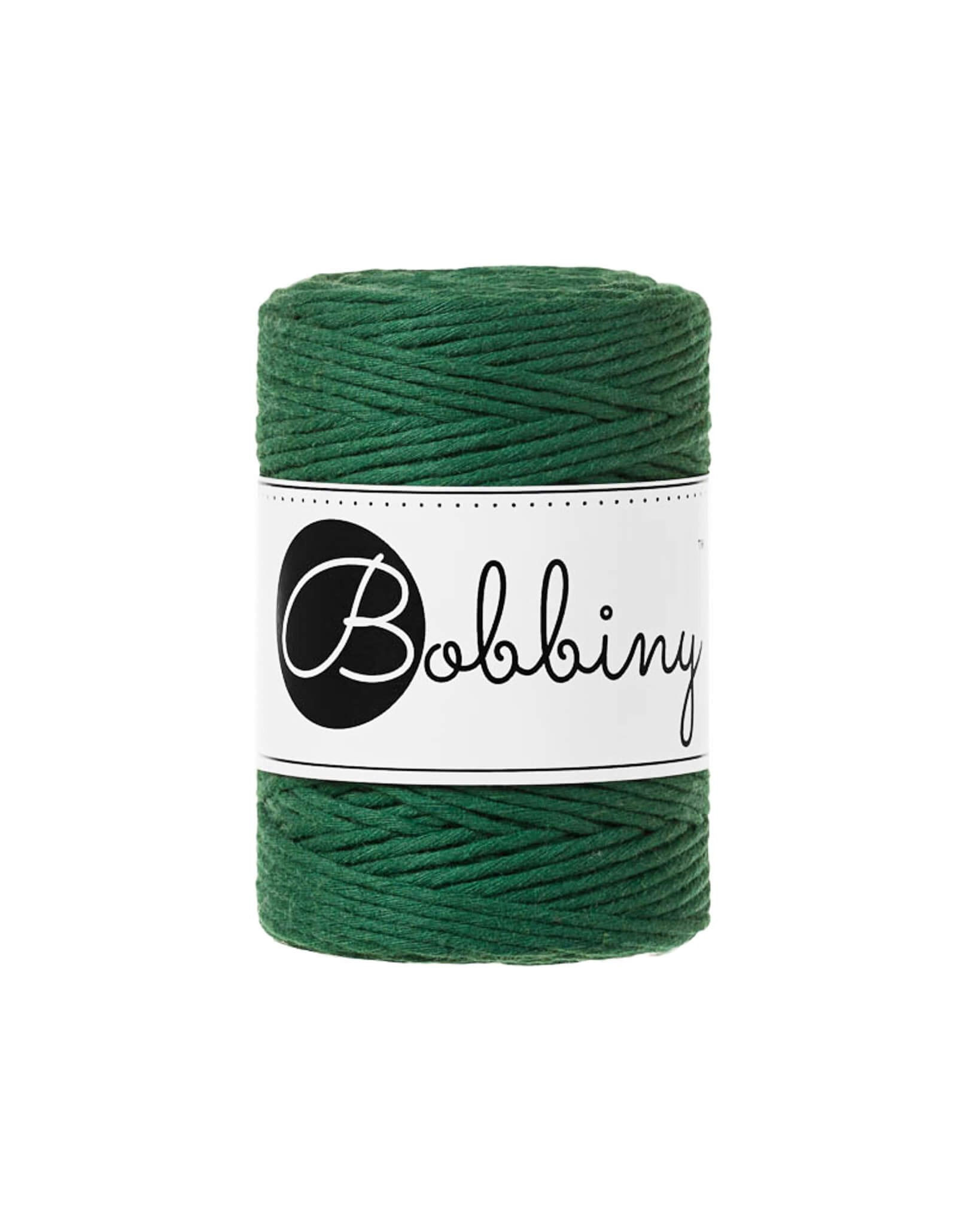Bobbiny Single Twist Macrame Cord Baby 1.5 mm - enkeltvinnat makramégarn