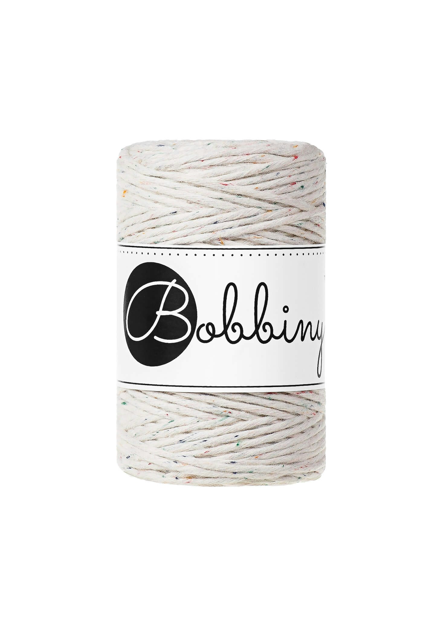 Bobbiny Single Twist Macrame Cord Baby 1.5 mm - enkeltvinnat makramégarn