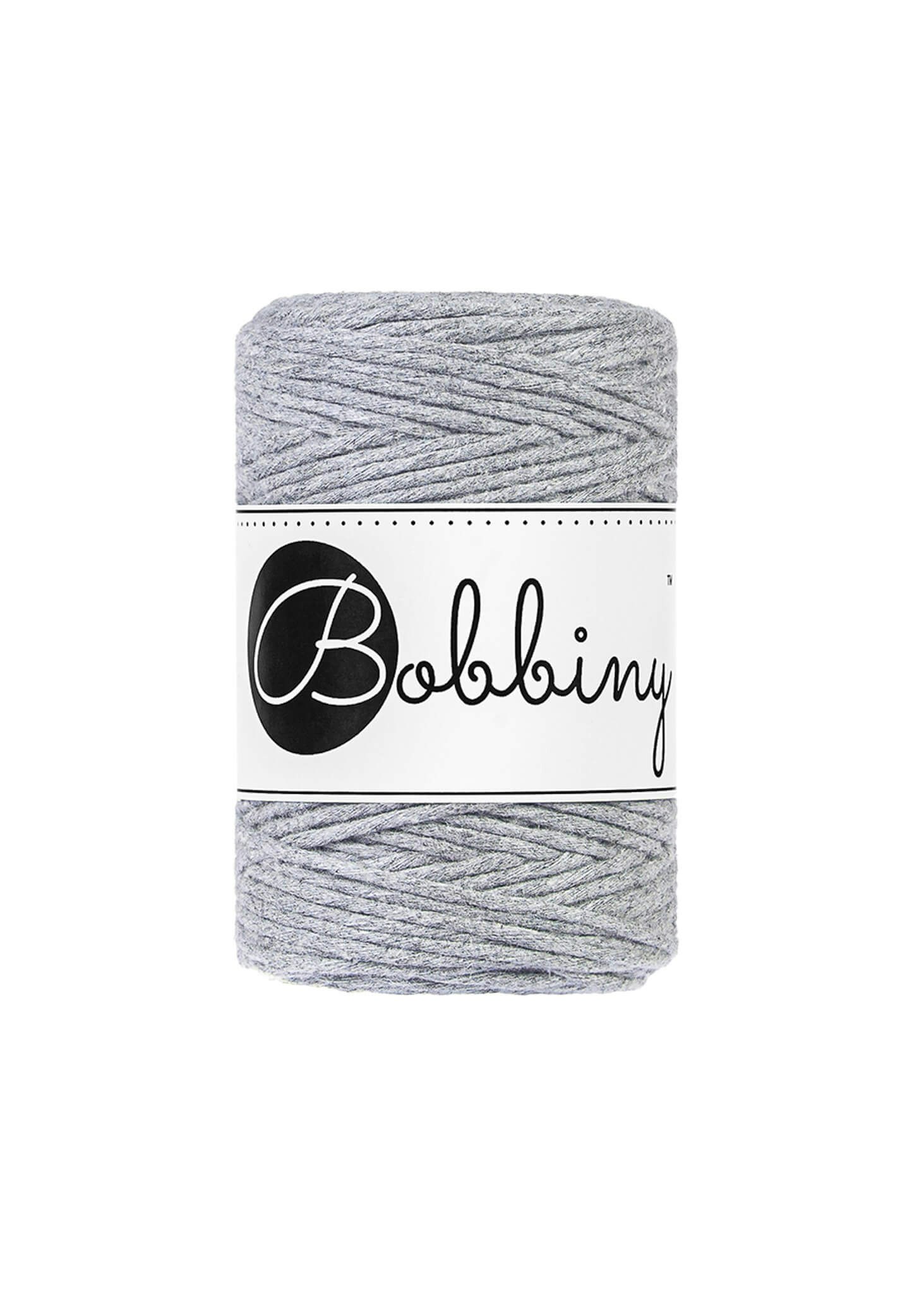 Bobbiny Single Twist Macrame Cord Baby 1.5 mm - enkeltvinnat makramégarn