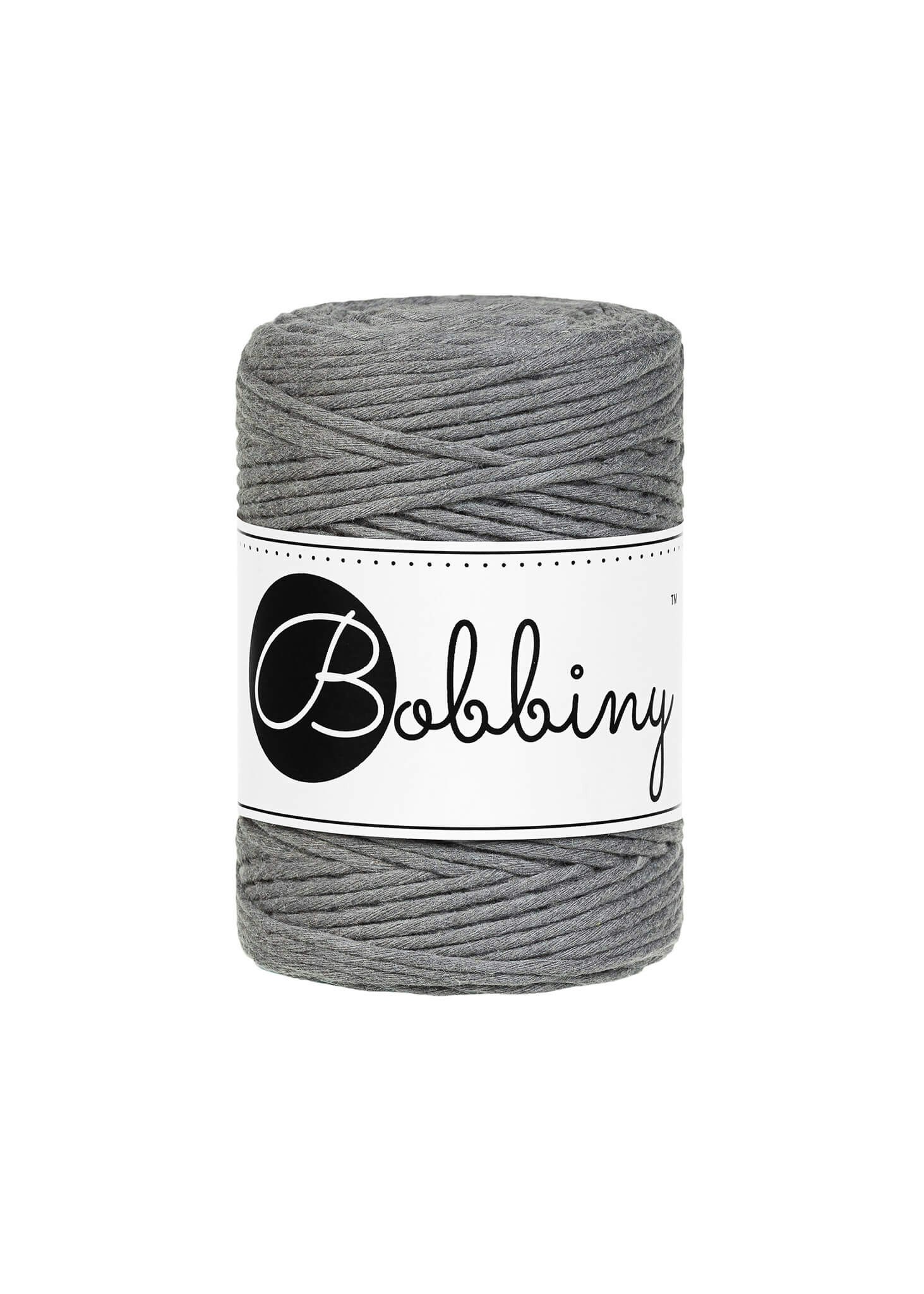 Bobbiny Single Twist Macrame Cord Baby 1.5 mm - enkeltvinnat makramégarn