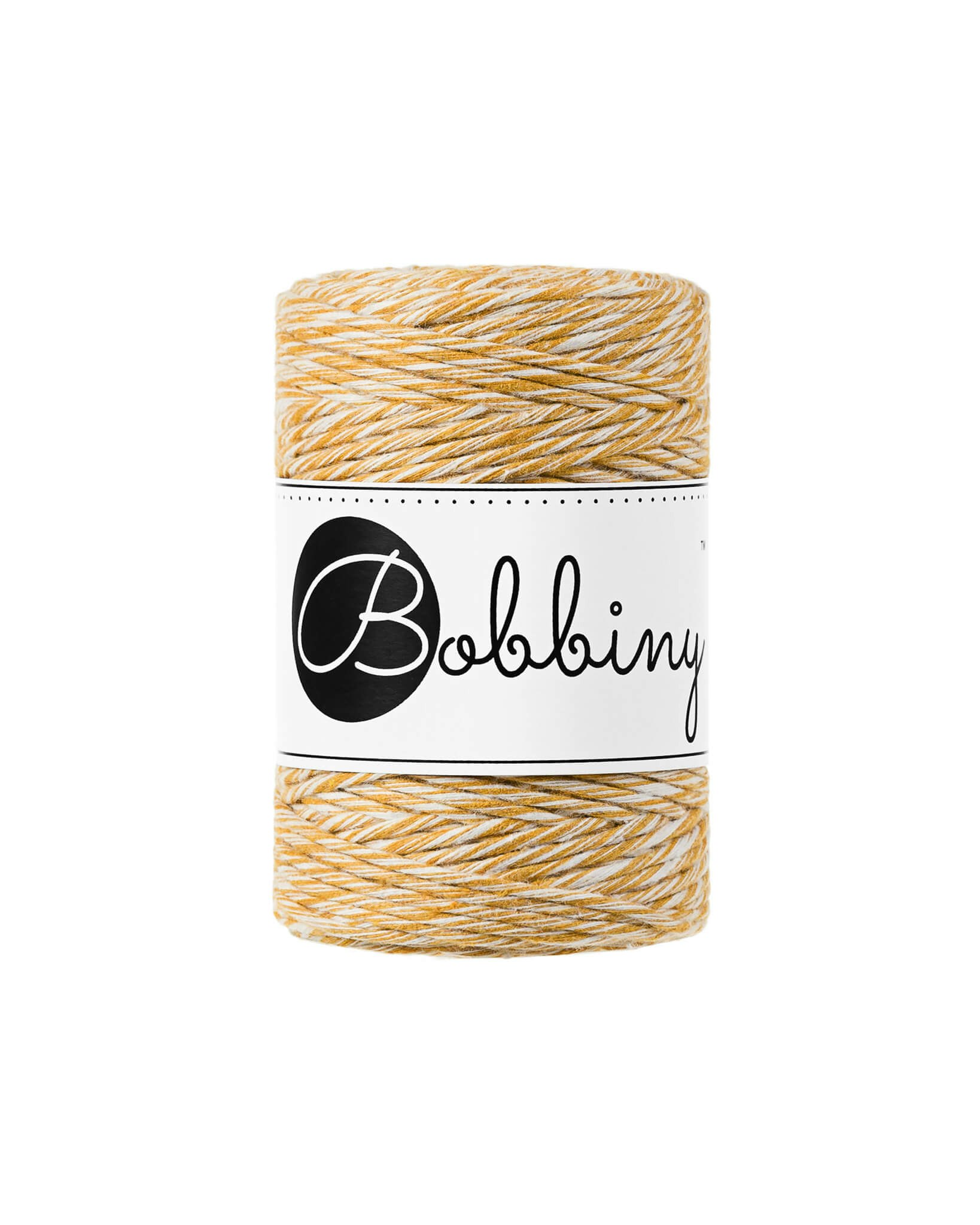 Bobbiny Single Twist Macrame Cord Baby 1.5 mm - enkeltvinnat makramégarn