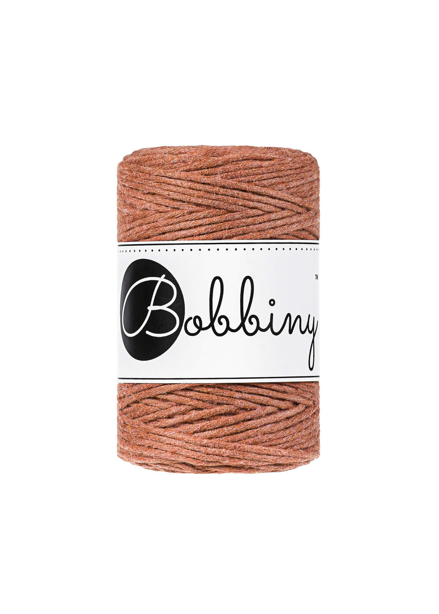 Bobbiny Single Twist Macrame Cord Baby 1.5 mm - enkeltvinnat makramégarn