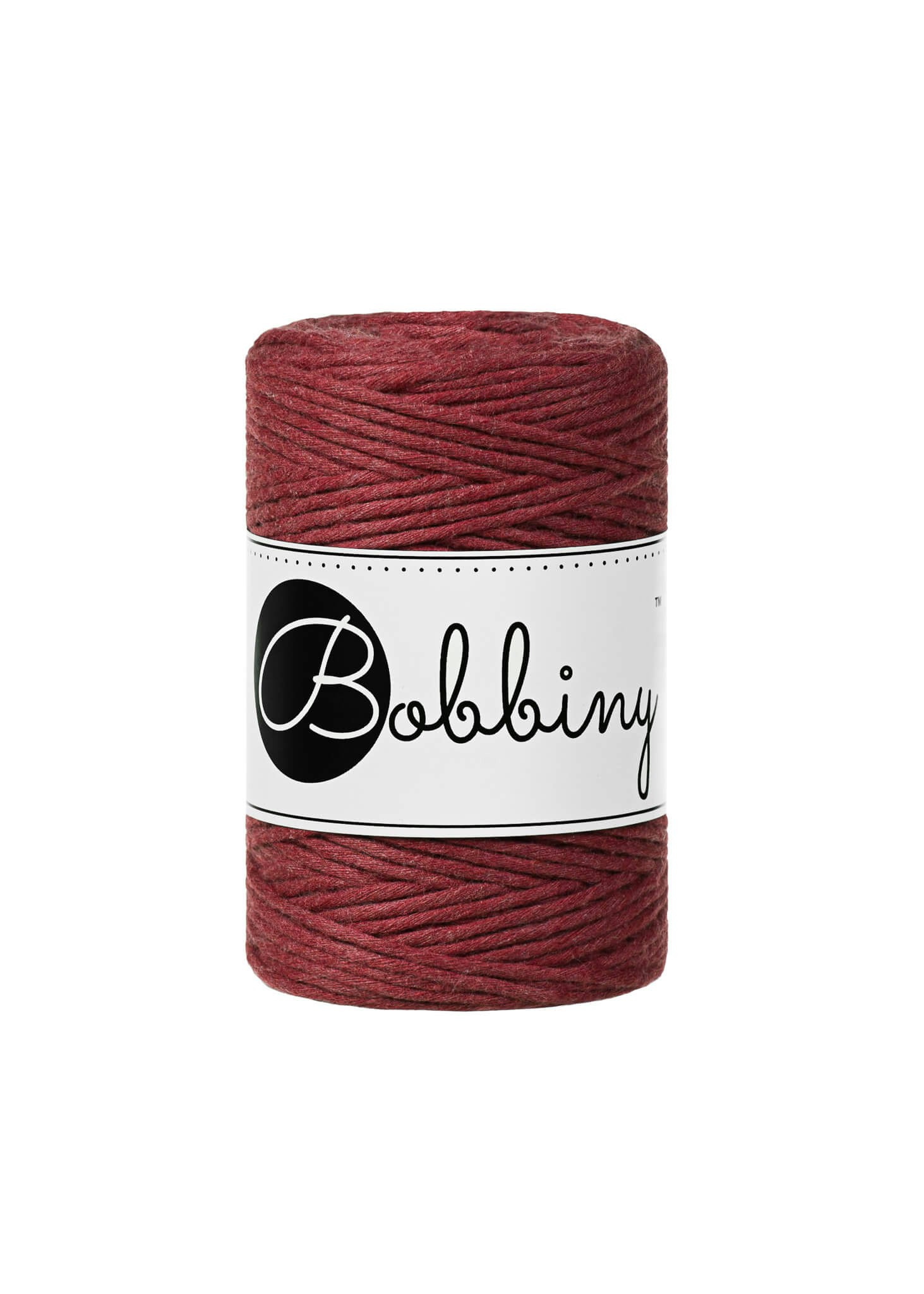 Bobbiny Single Twist Macrame Cord Baby 1.5 mm - enkeltvinnat makramégarn