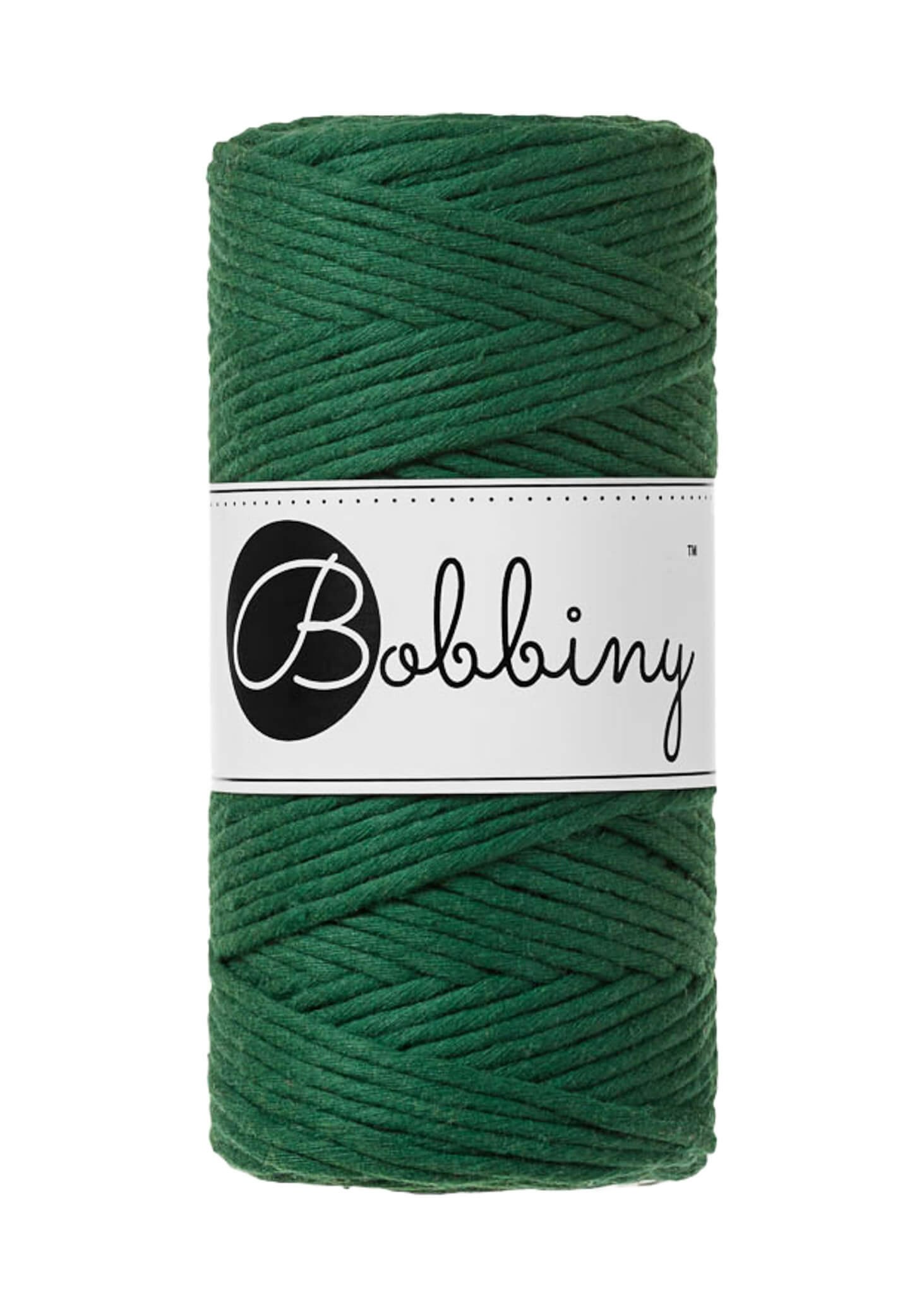 Bobbiny Single Twist Macrame Cord Regular 3 mm - enkeltvinnat makramégarn