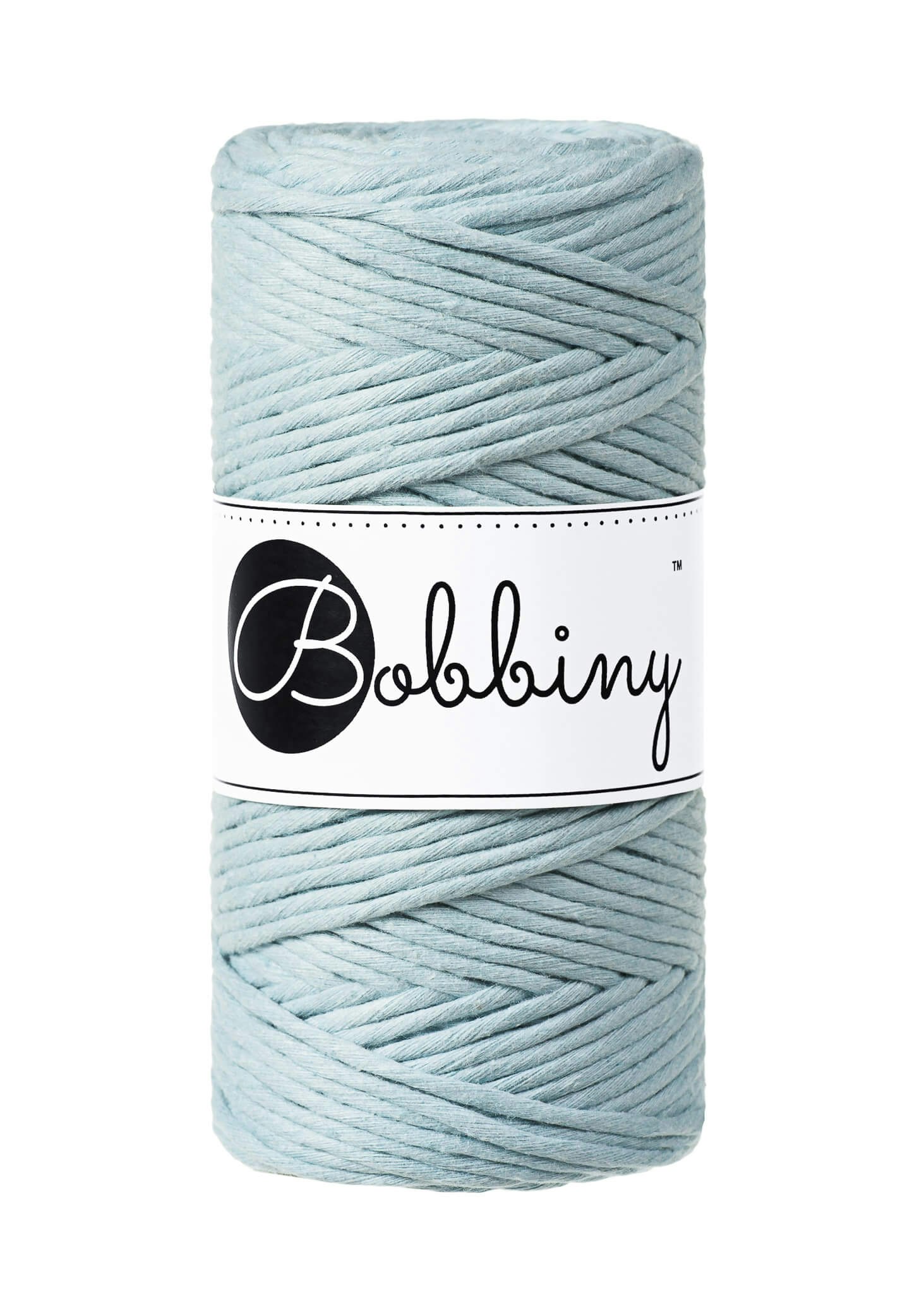 Bobbiny Single Twist Macrame Cord Regular 3 mm - enkeltvinnat makramégarn