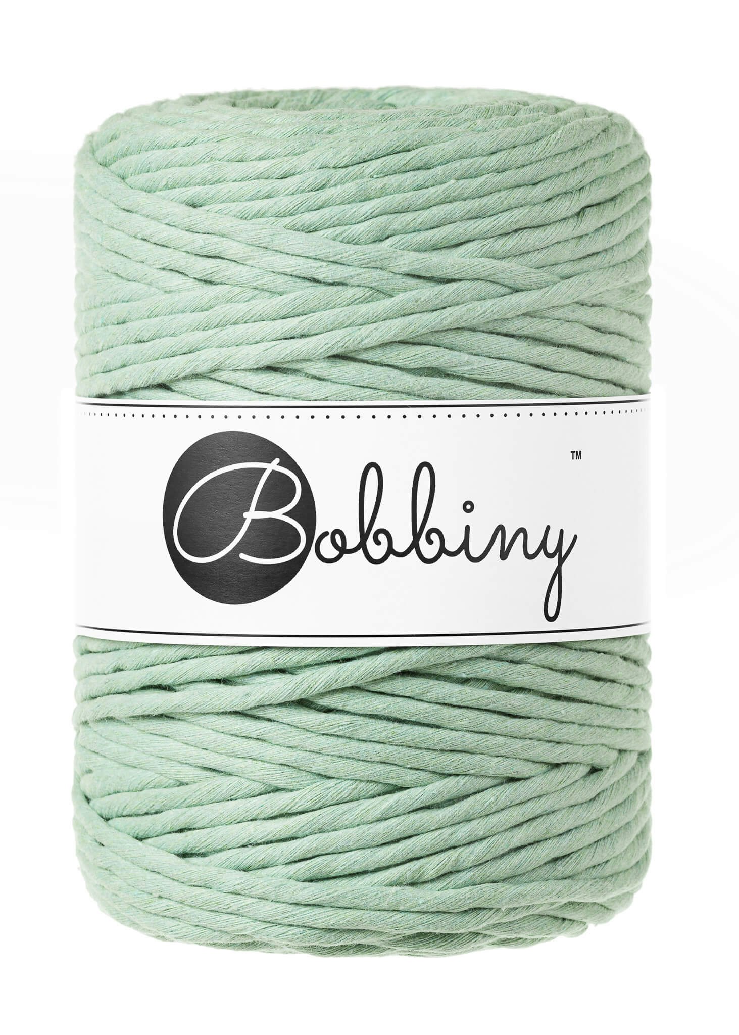 Bobbiny Single Twist Macrame Cord XXL 5 mm - enkeltvinnat makramégarn