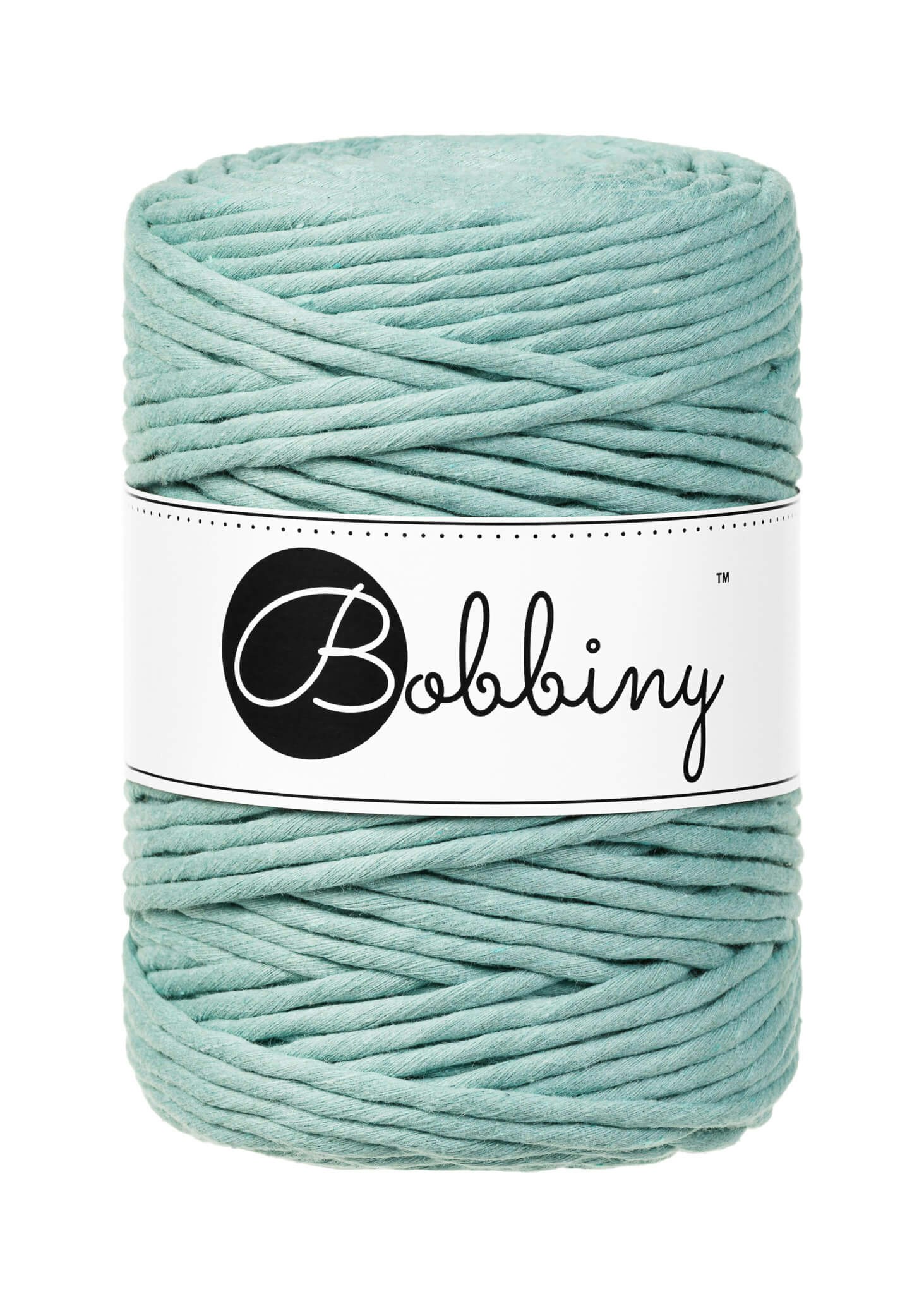 Bobbiny Single Twist Macrame Cord XXL 5 mm - enkeltvinnat makramégarn