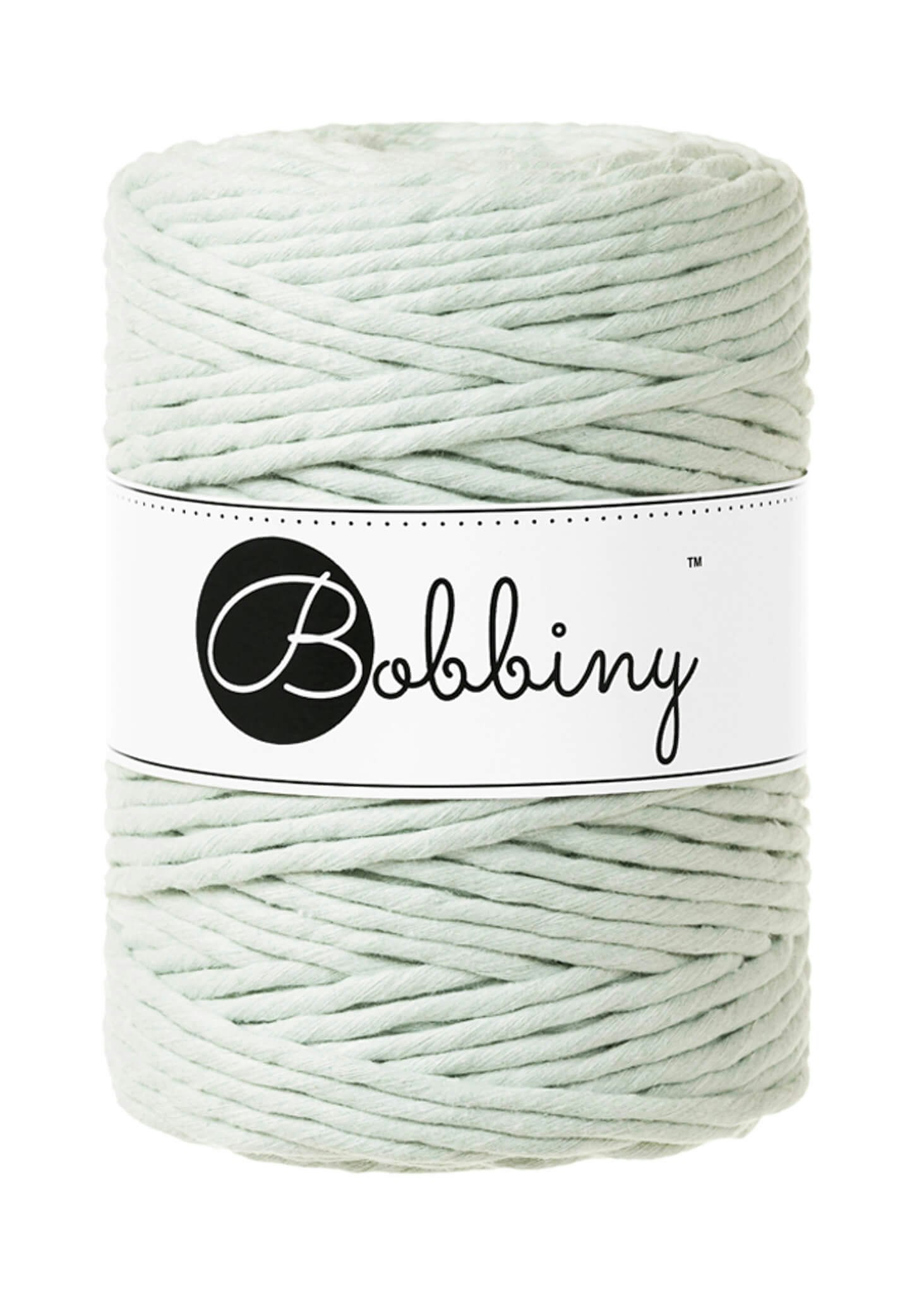 Bobbiny Single Twist Macrame Cord XXL 5 mm - enkeltvinnat makramégarn