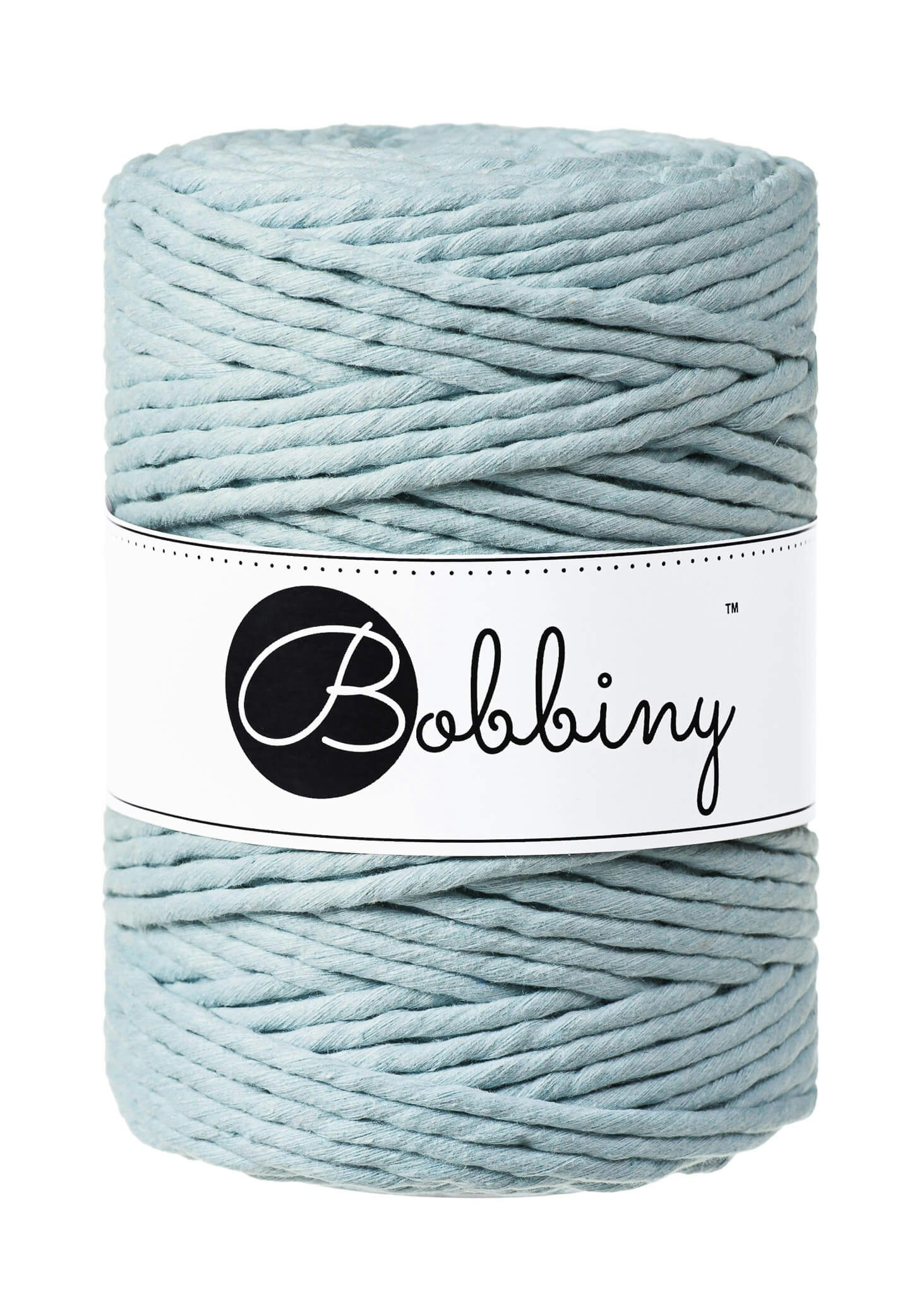 Bobbiny Single Twist Macrame Cord XXL 5 mm - enkeltvinnat makramégarn