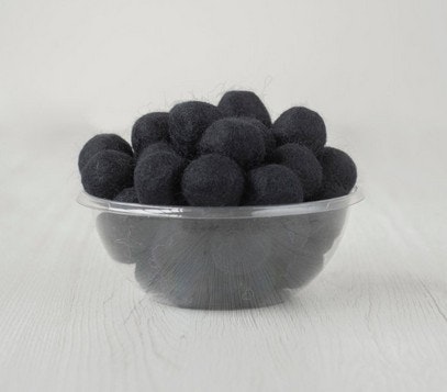 Ullbollar - 2 cm bollar i 100% ull