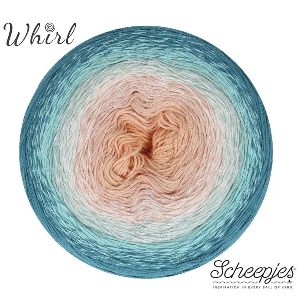 Scheepjes Cotton Whirl - GOTS-certifierat cakegarn i 100 % bomull