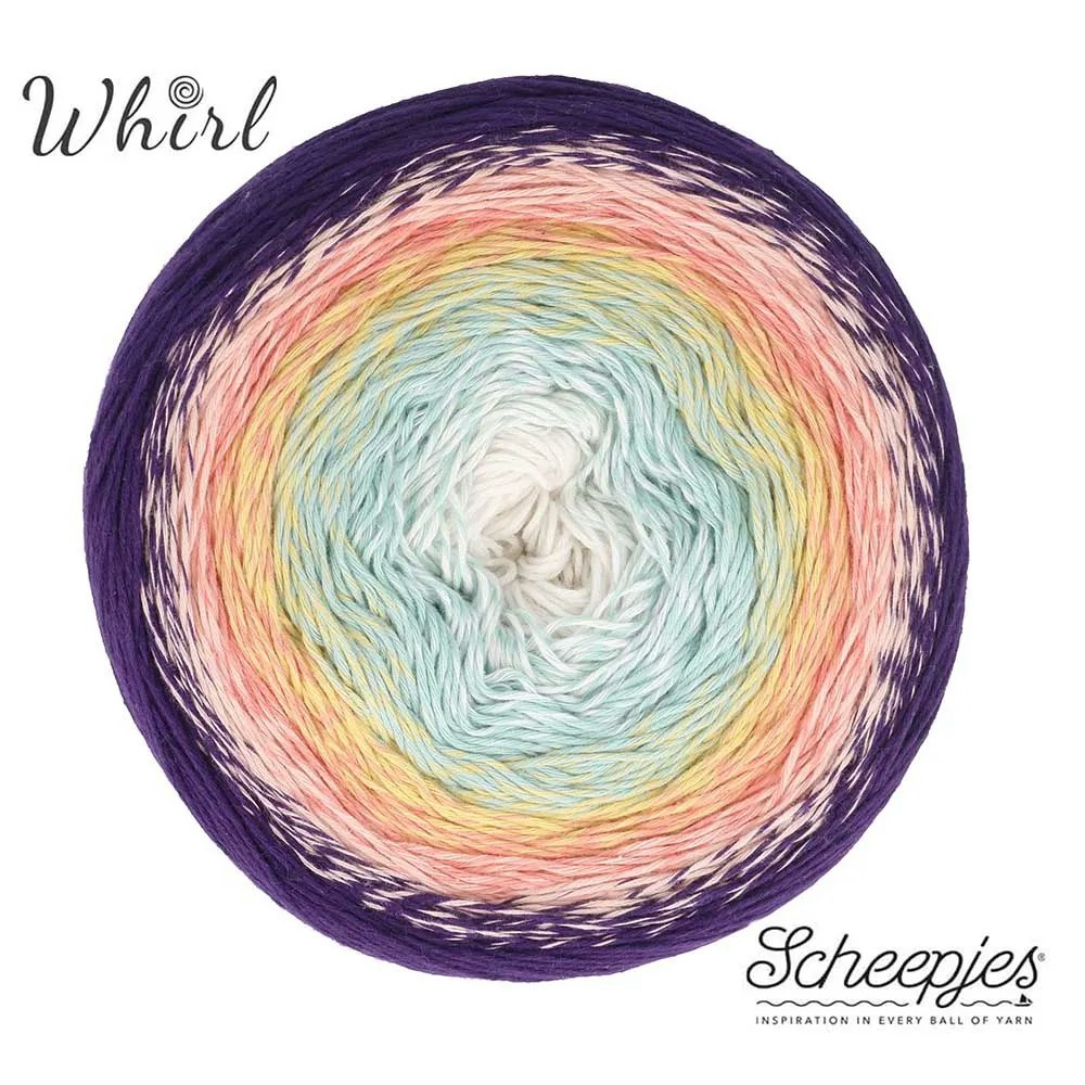 Scheepjes Cotton Whirl - GOTS-certifierat cakegarn i 100 % bomull