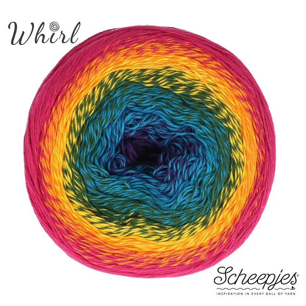 Scheepjes Cotton Whirl - GOTS-certifierat cakegarn i 100 % bomull