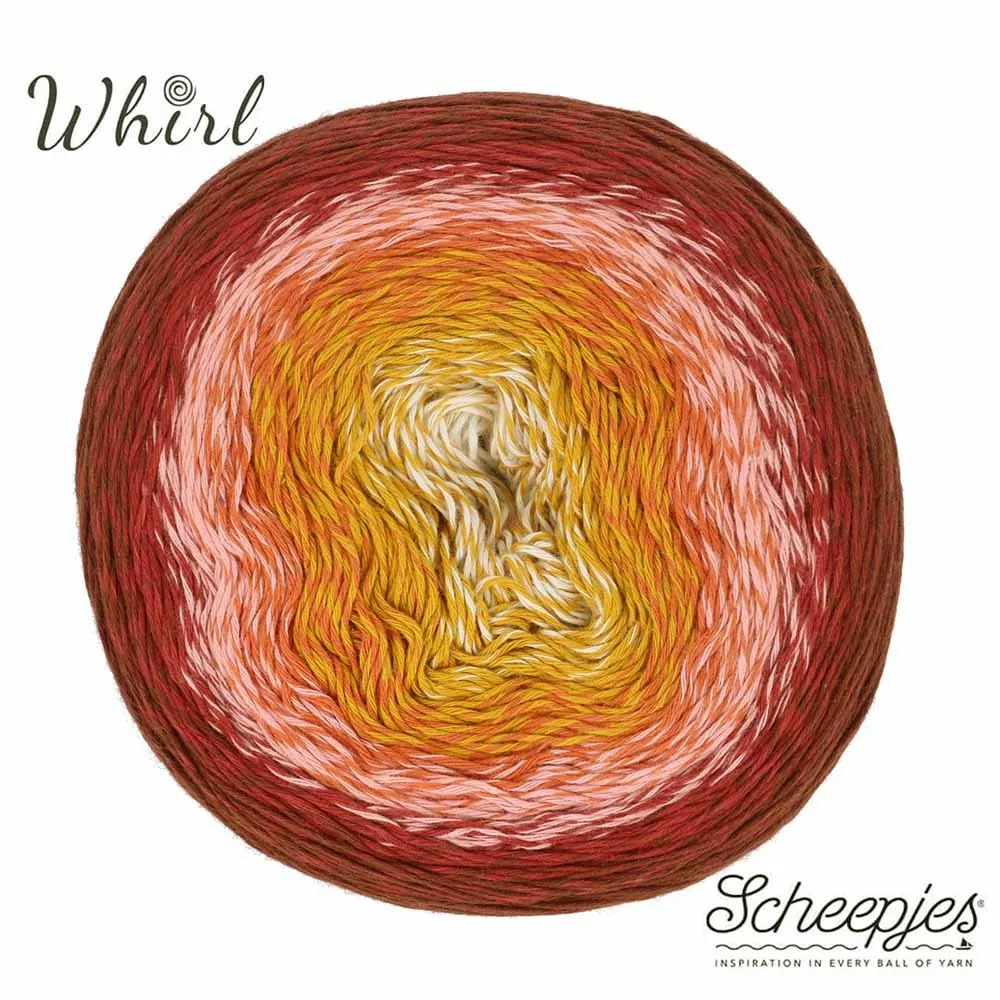 Scheepjes Cotton Whirl - GOTS-certifierat cakegarn i 100 % bomull