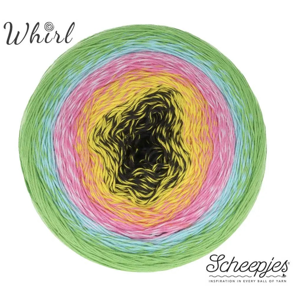 Scheepjes Cotton Whirl - GOTS-certifierat cakegarn i 100 % bomull