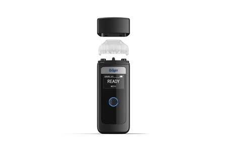 Dräger Alcotest® 4000 Premium inkl. förvaringsväska, förvaringpåse, 5 munstycken och initial kalibrering