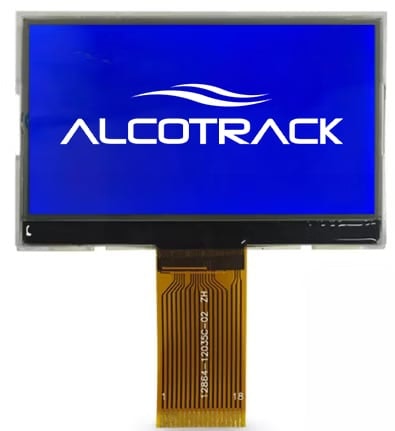 Displaybyte - Dräger Alcotest 3000, 4000, 3820, 5000, 5510, 5820, 6510, 6810, 6820 och 7000
