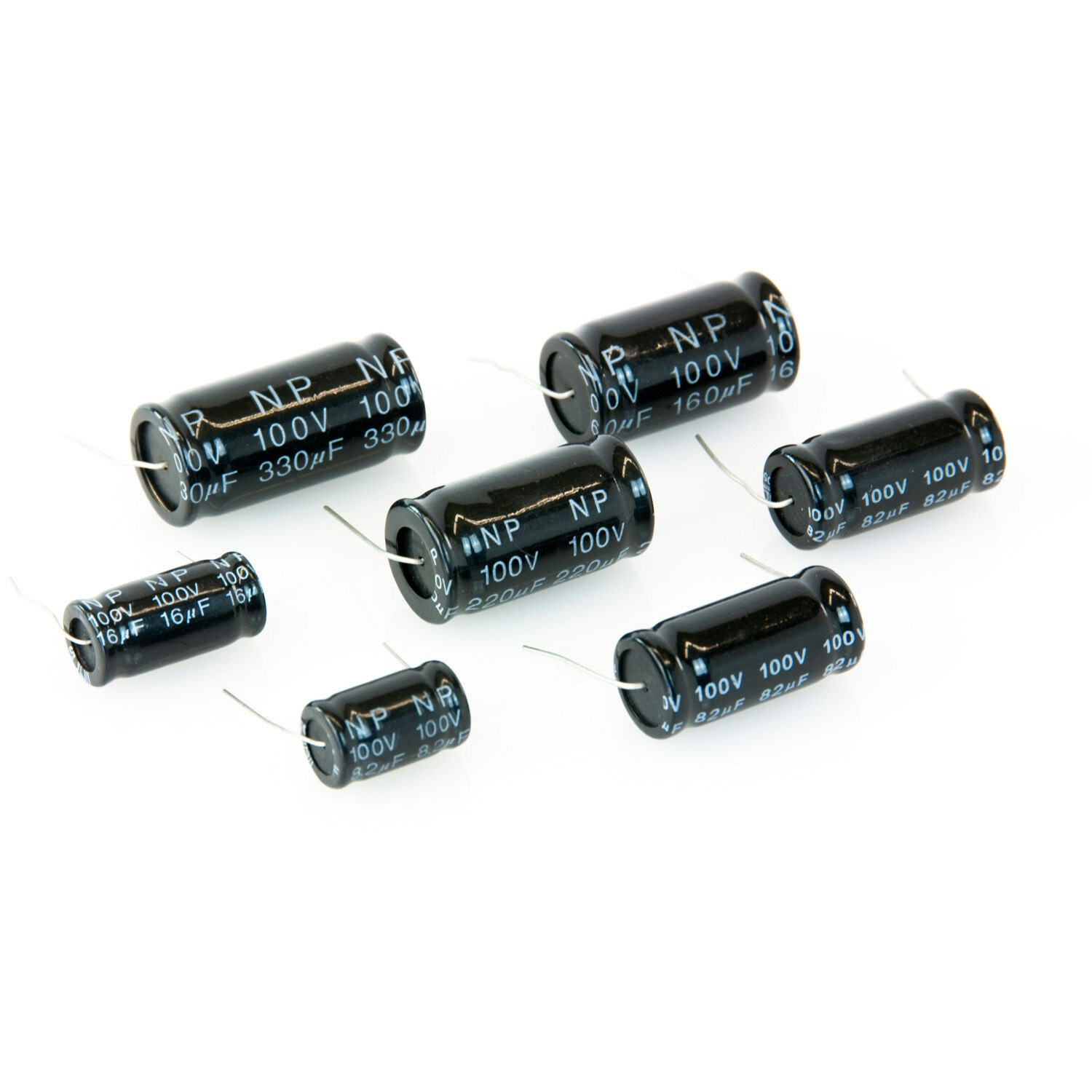 Master Audio Non-polarized capacitor 330 uF 100V