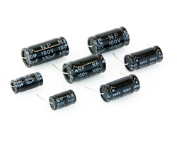 Master Audio Non-polarized capacitor 330 uF 100V