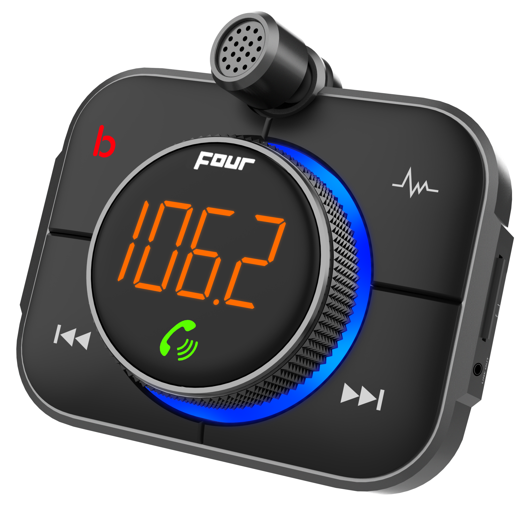 FOUR Mobile 4-FMTBT2.1 FM Transmitter