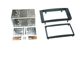 ACV 2-DIN Facia Plate VW Touareg/T5 black 381320-11